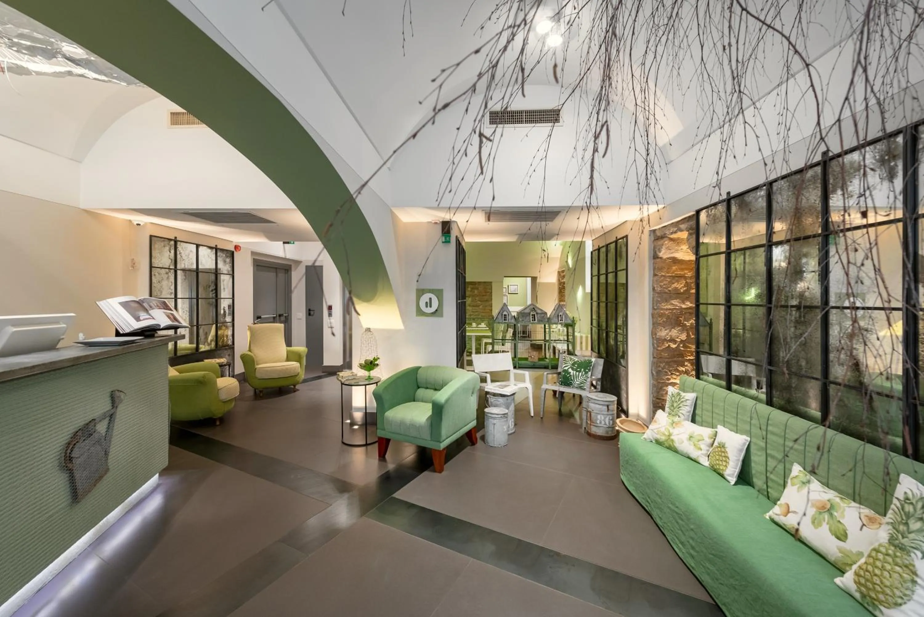 Lobby or reception in GombitHotel