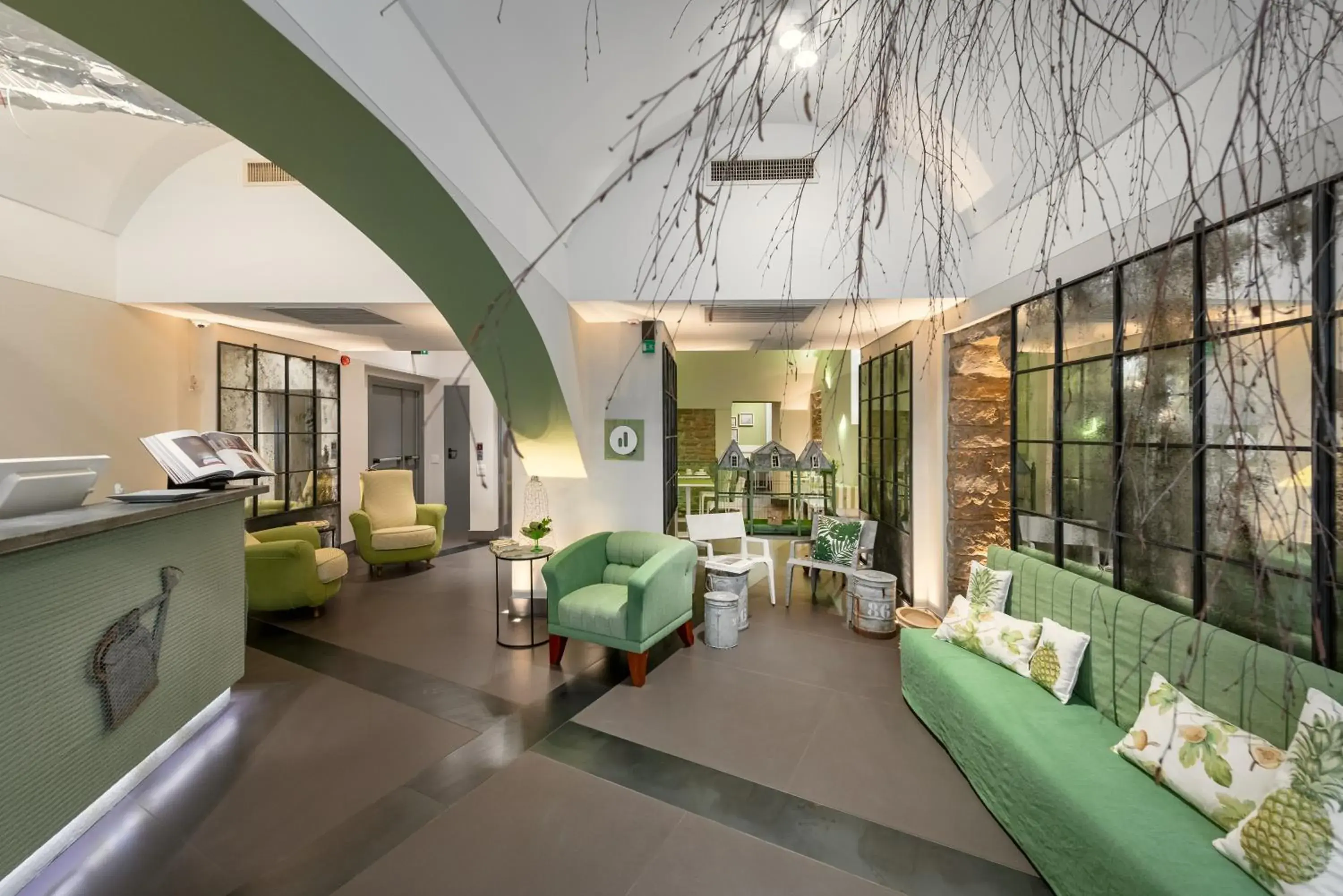 Lobby or reception in GombitHotel Lobby or reception in GombitHotel