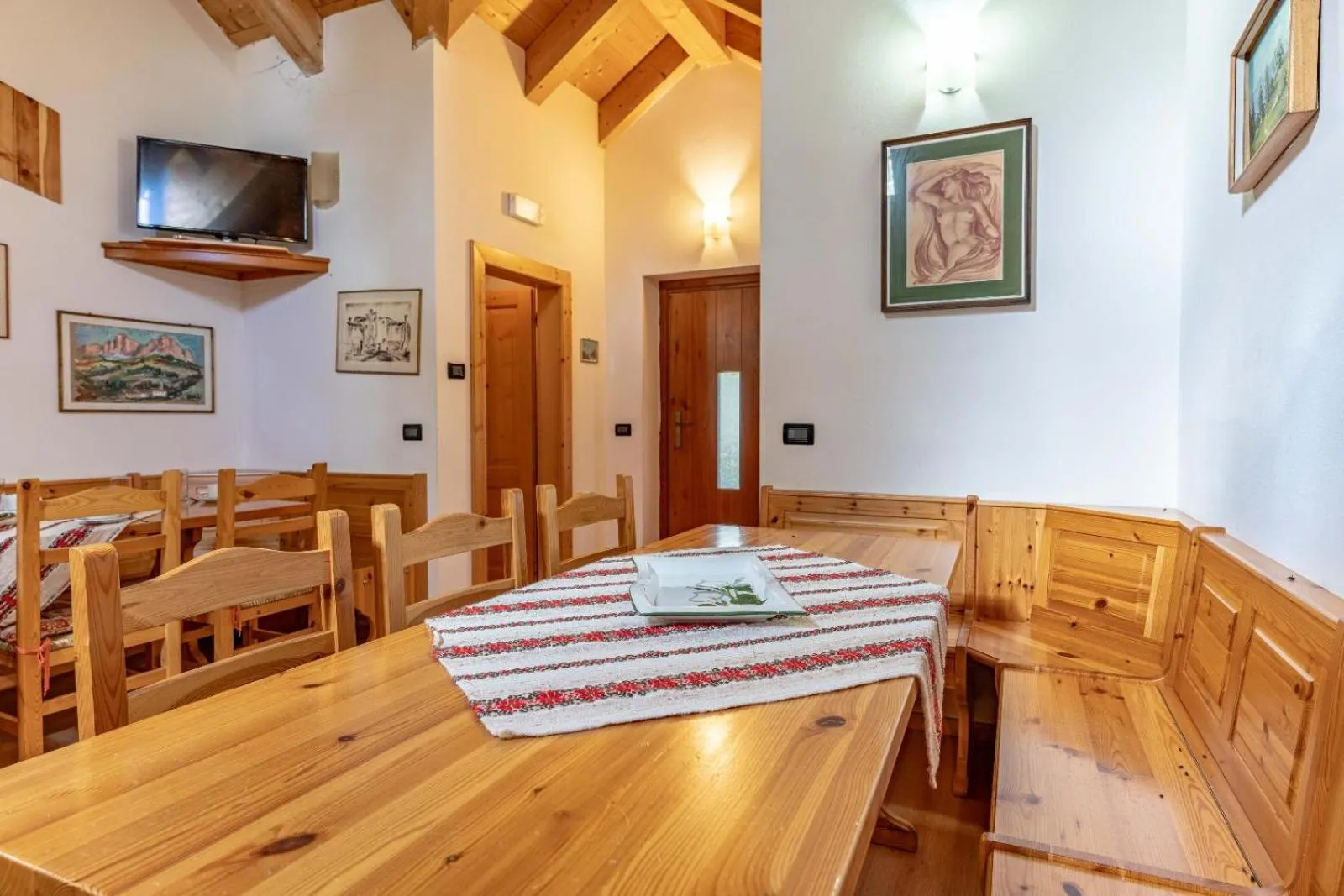 TV and multimedia in Chalet Musiera