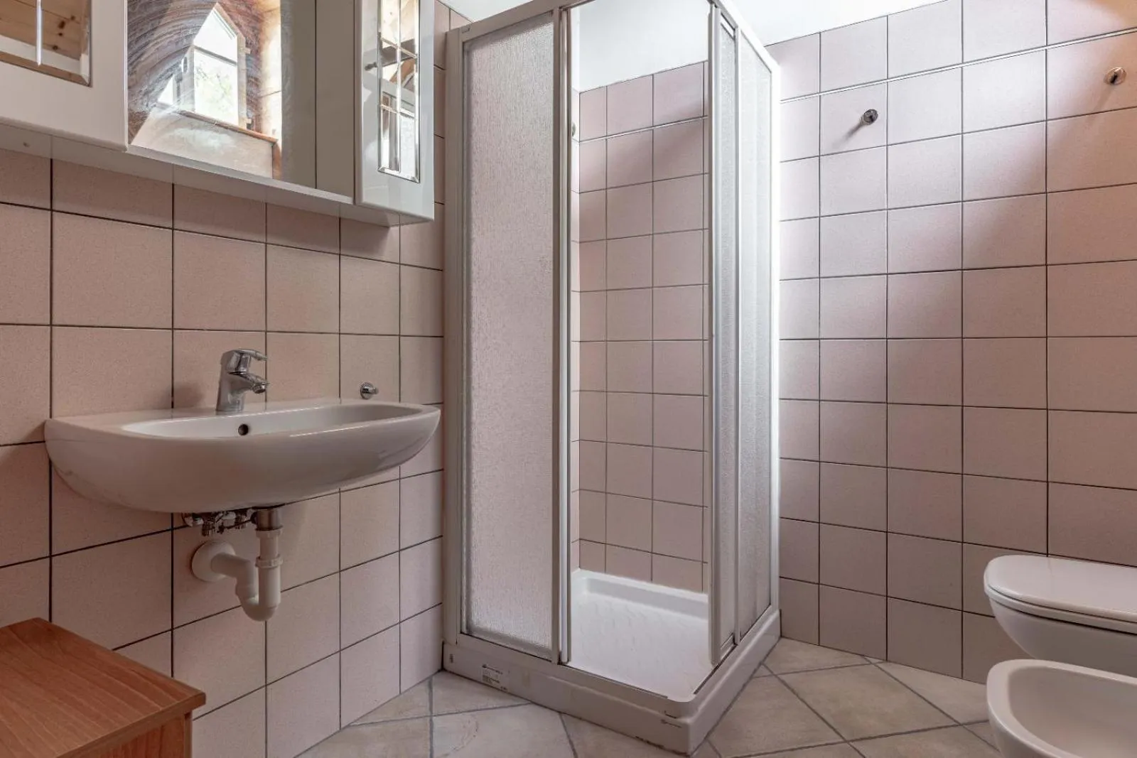 Shower in Chalet Musiera