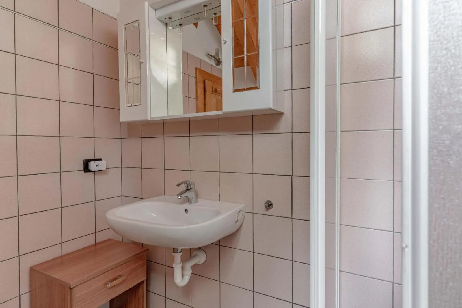 Shower in Chalet Musiera