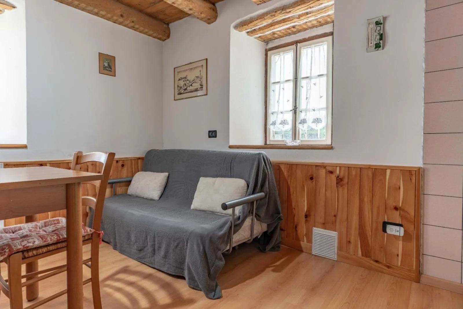 Living room in Chalet Musiera