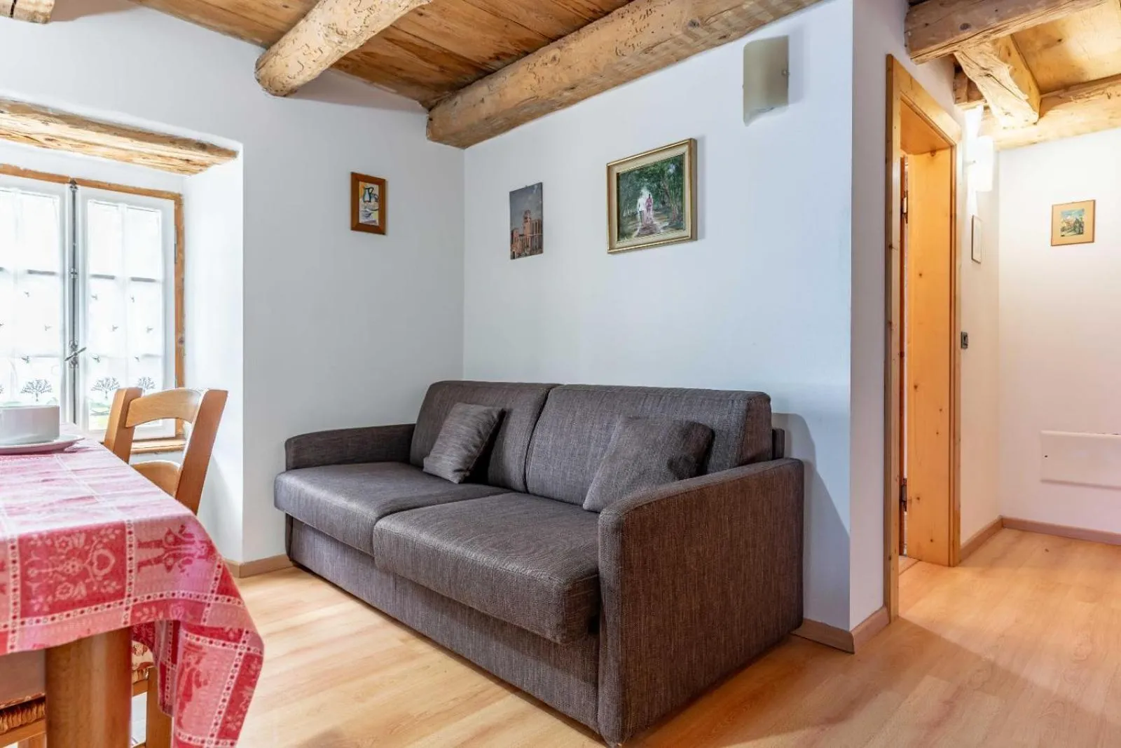 Living room in Chalet Musiera