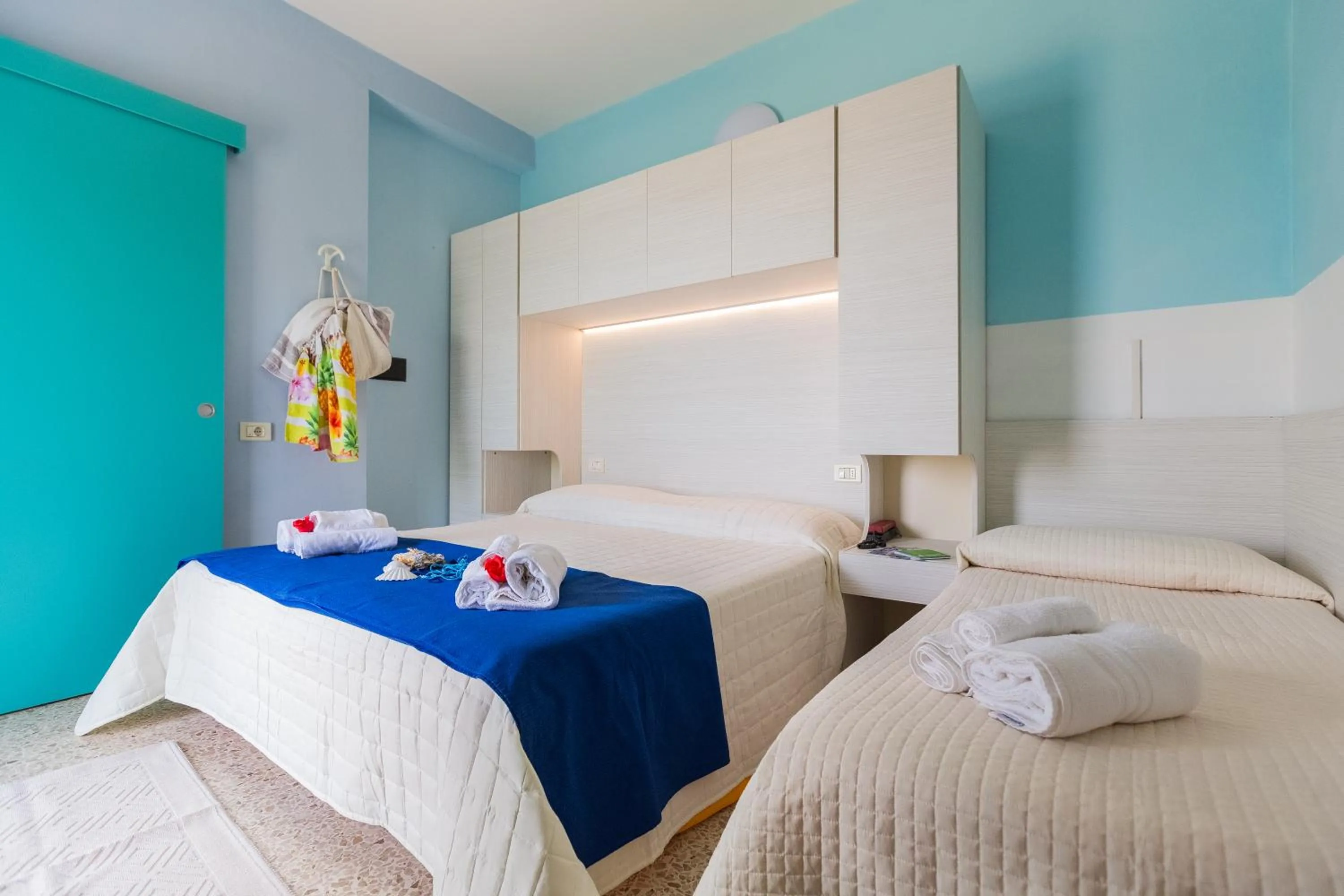 Bed in Hotel Mercedes