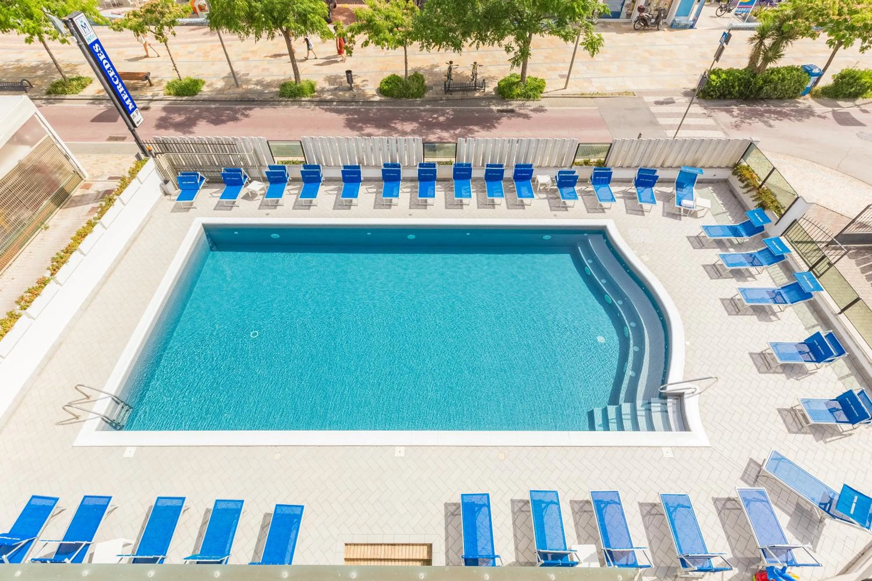 Balcony/Terrace in Hotel Mercedes