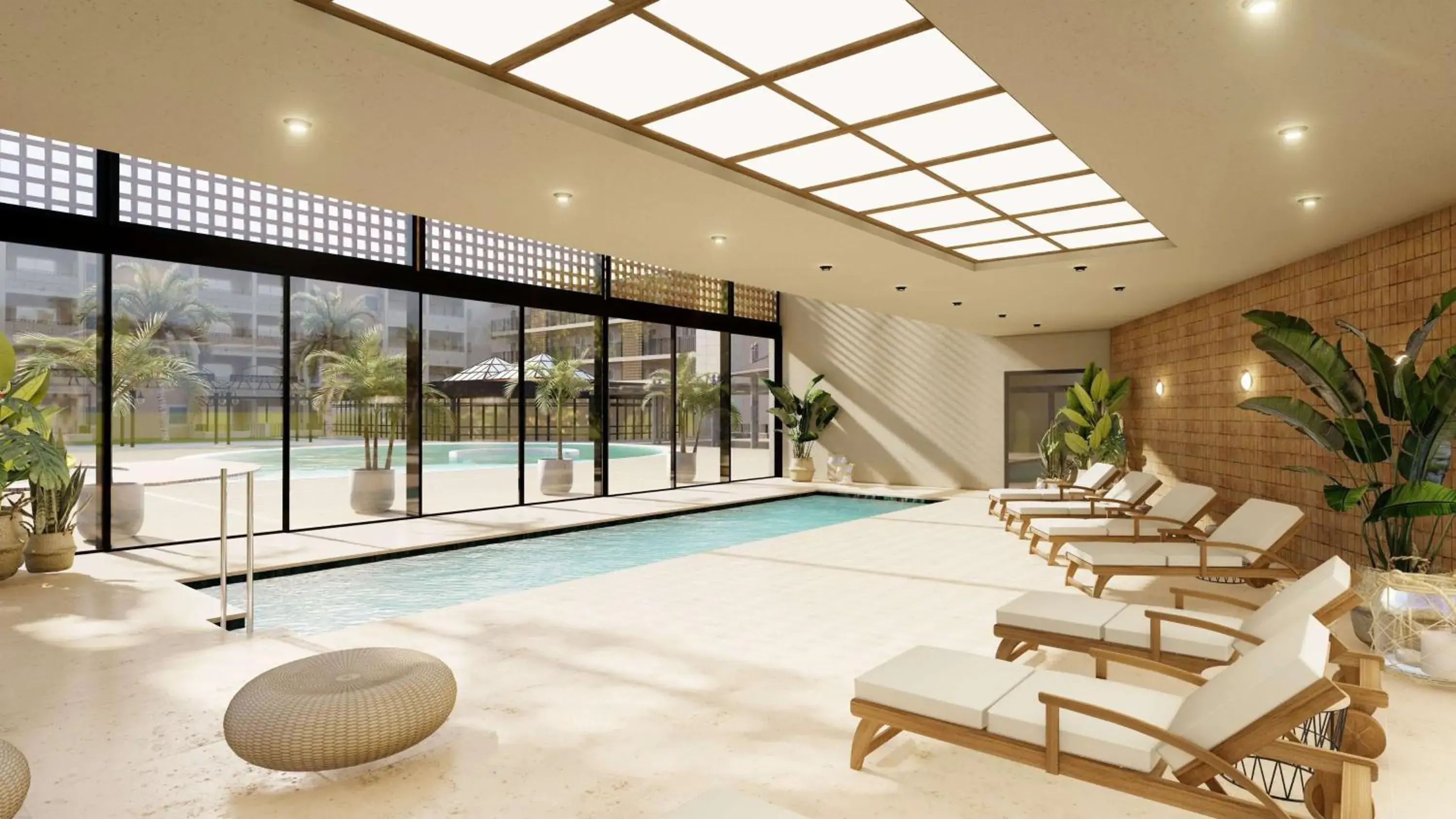 Swimming pool in Aparthotel Aquasol Swimming pool in Aparthotel Aquasol