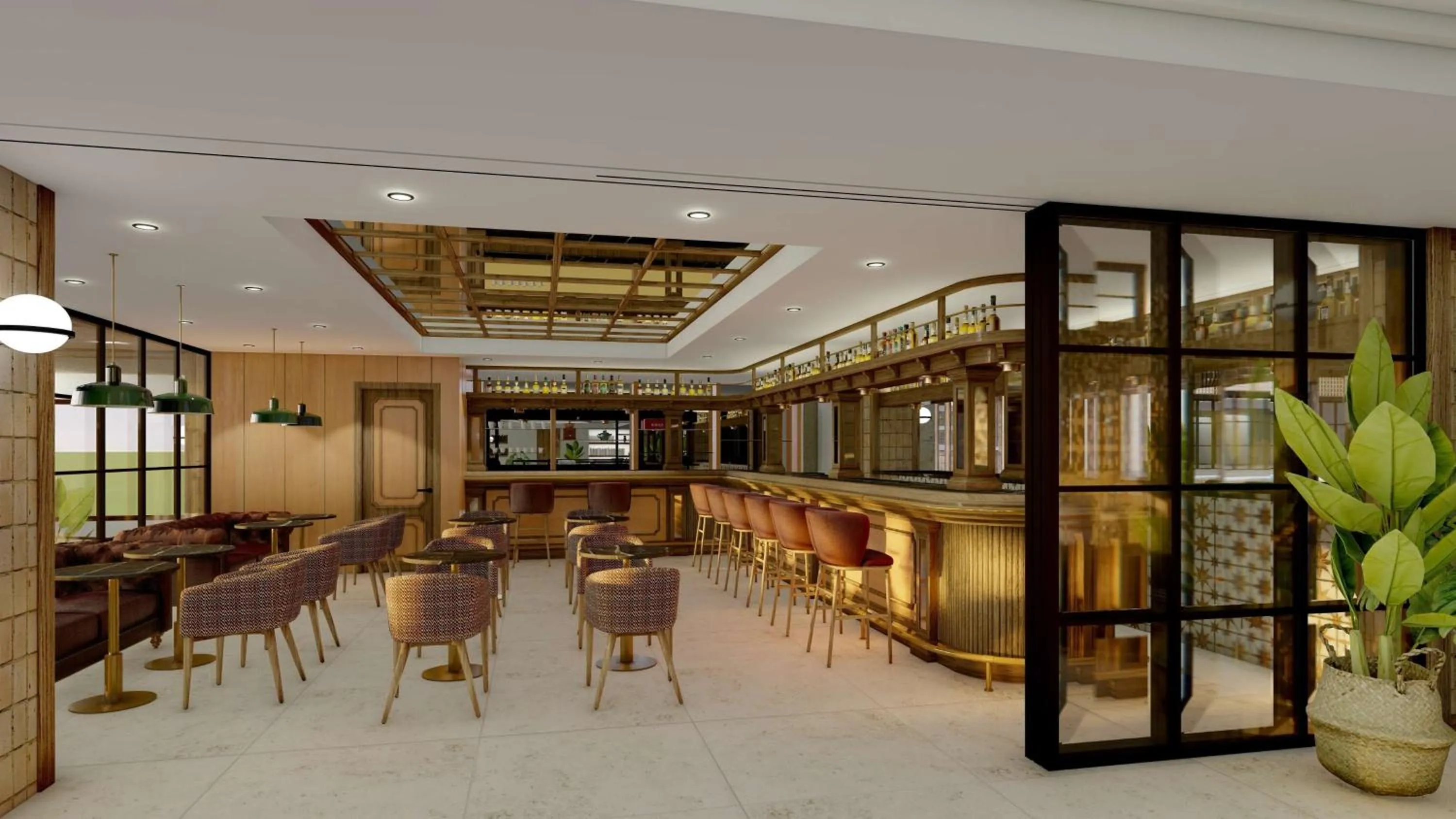 Lounge or bar in Aparthotel Aquasol