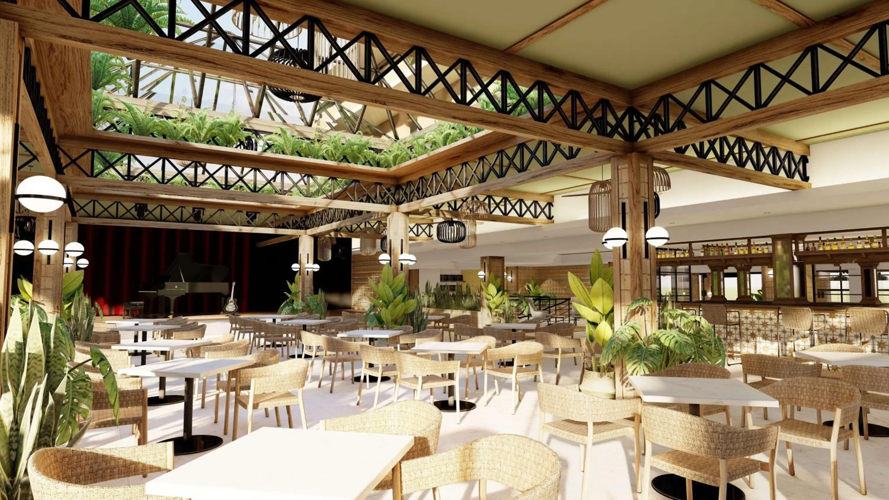 Lounge or bar in Aparthotel Aquasol