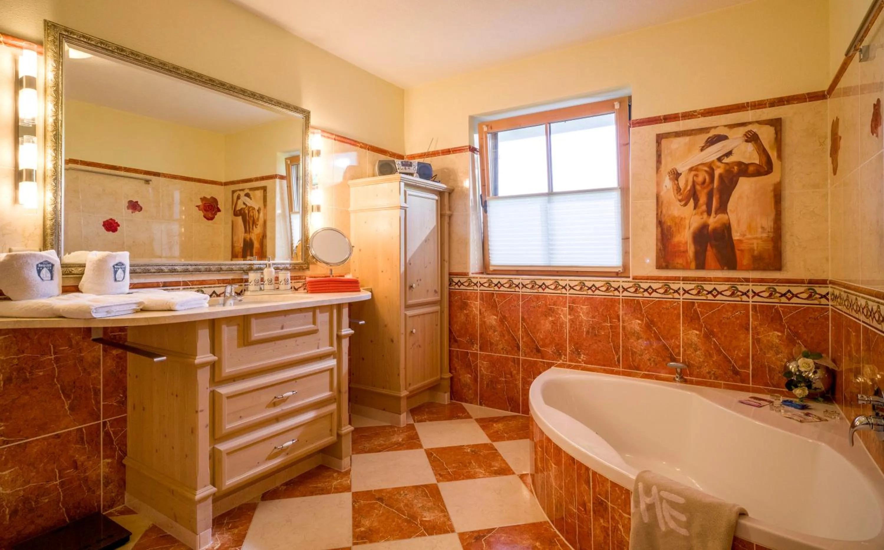 Bathroom in Bergkristall