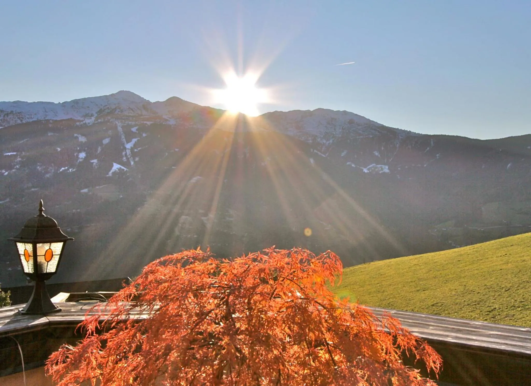 Mountain view in Bergkristall