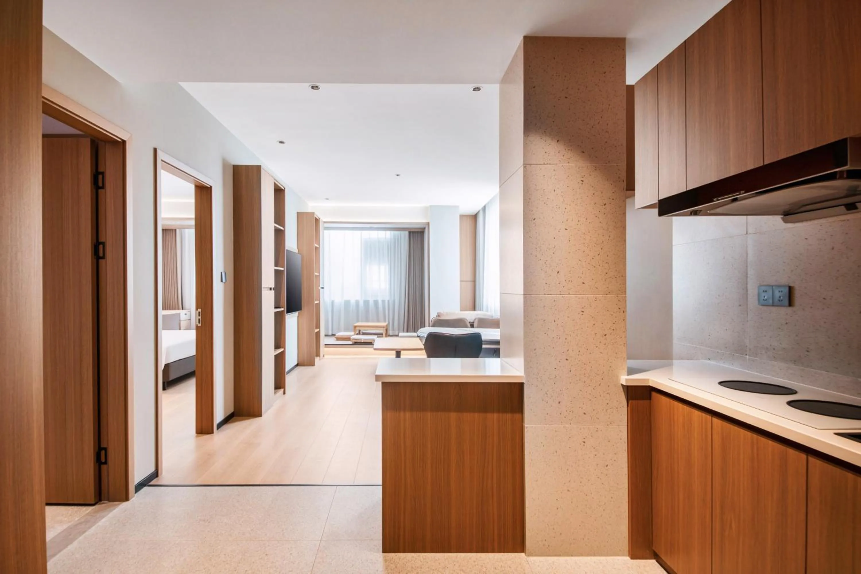 Bedroom in Holiday Inn Express Suzhou City Center by IHG
