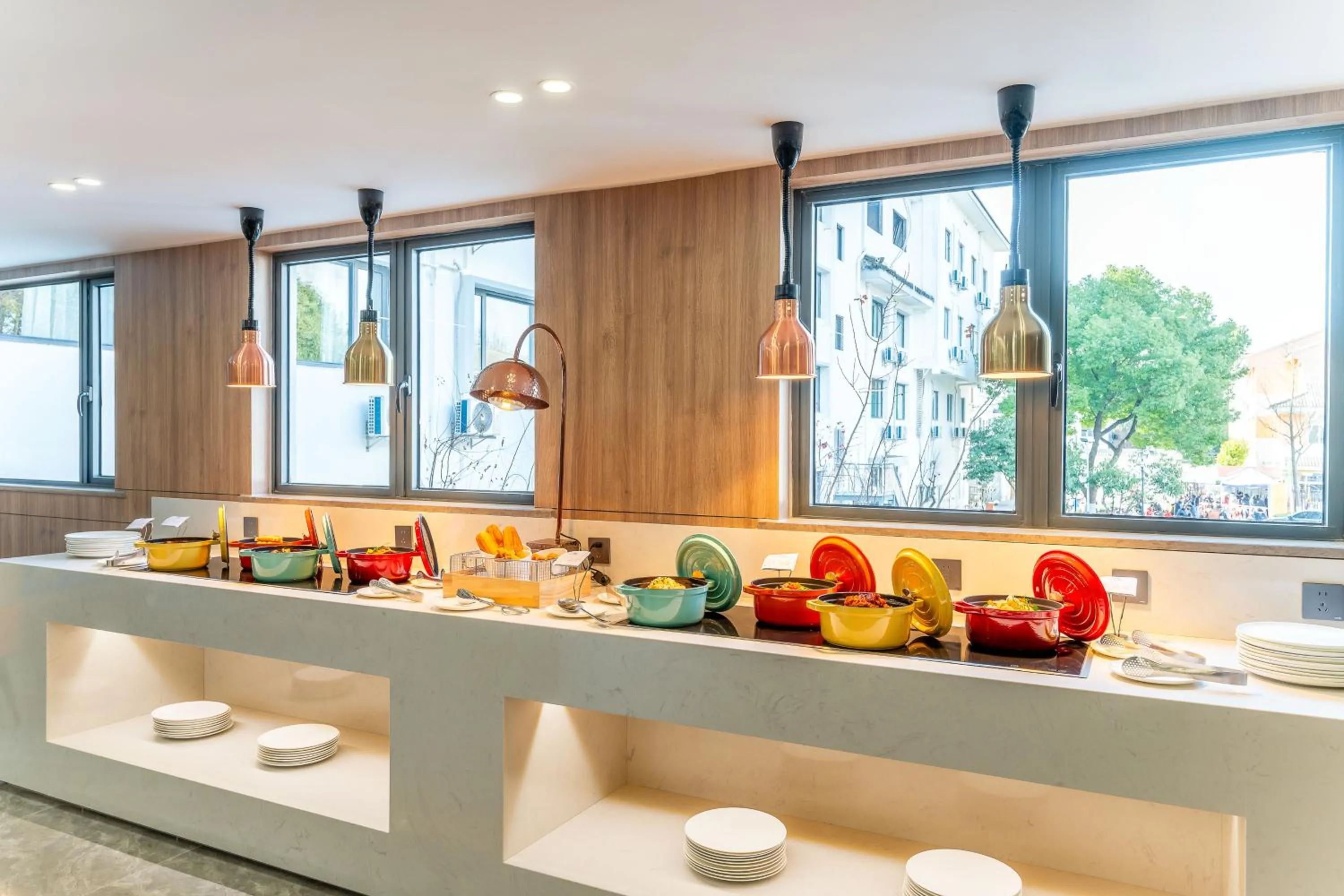 Breakfast in Holiday Inn Express Suzhou City Center by IHG