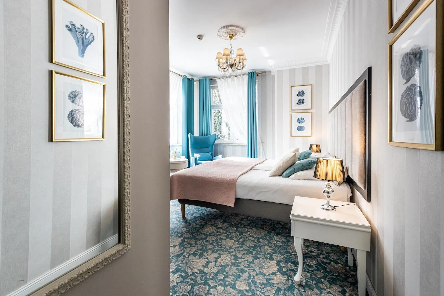 Bed in Villa Antonina