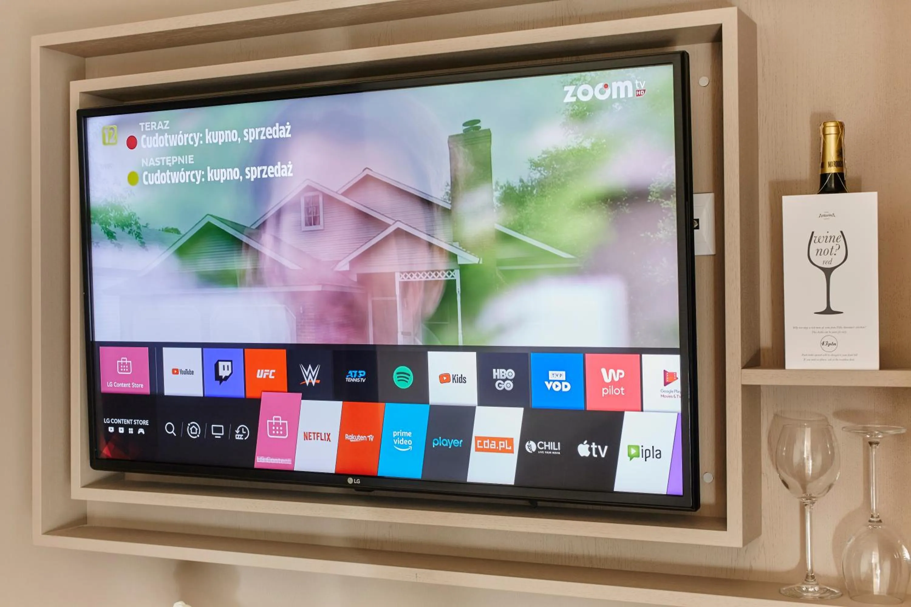 TV and multimedia in Villa Antonina