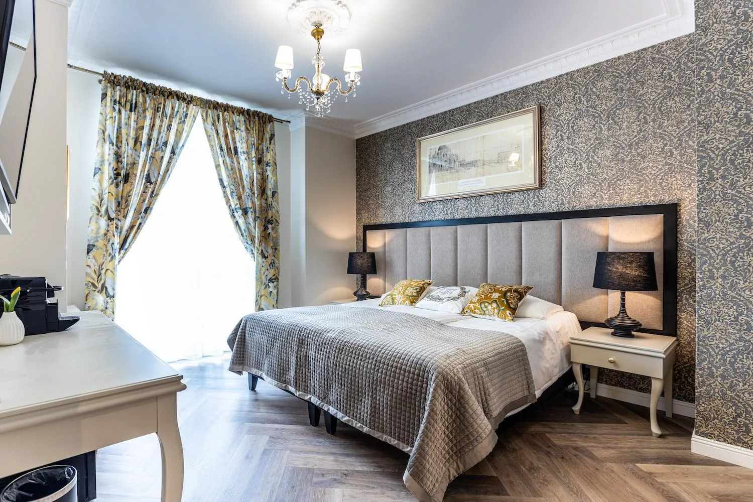 Bed in Villa Antonina