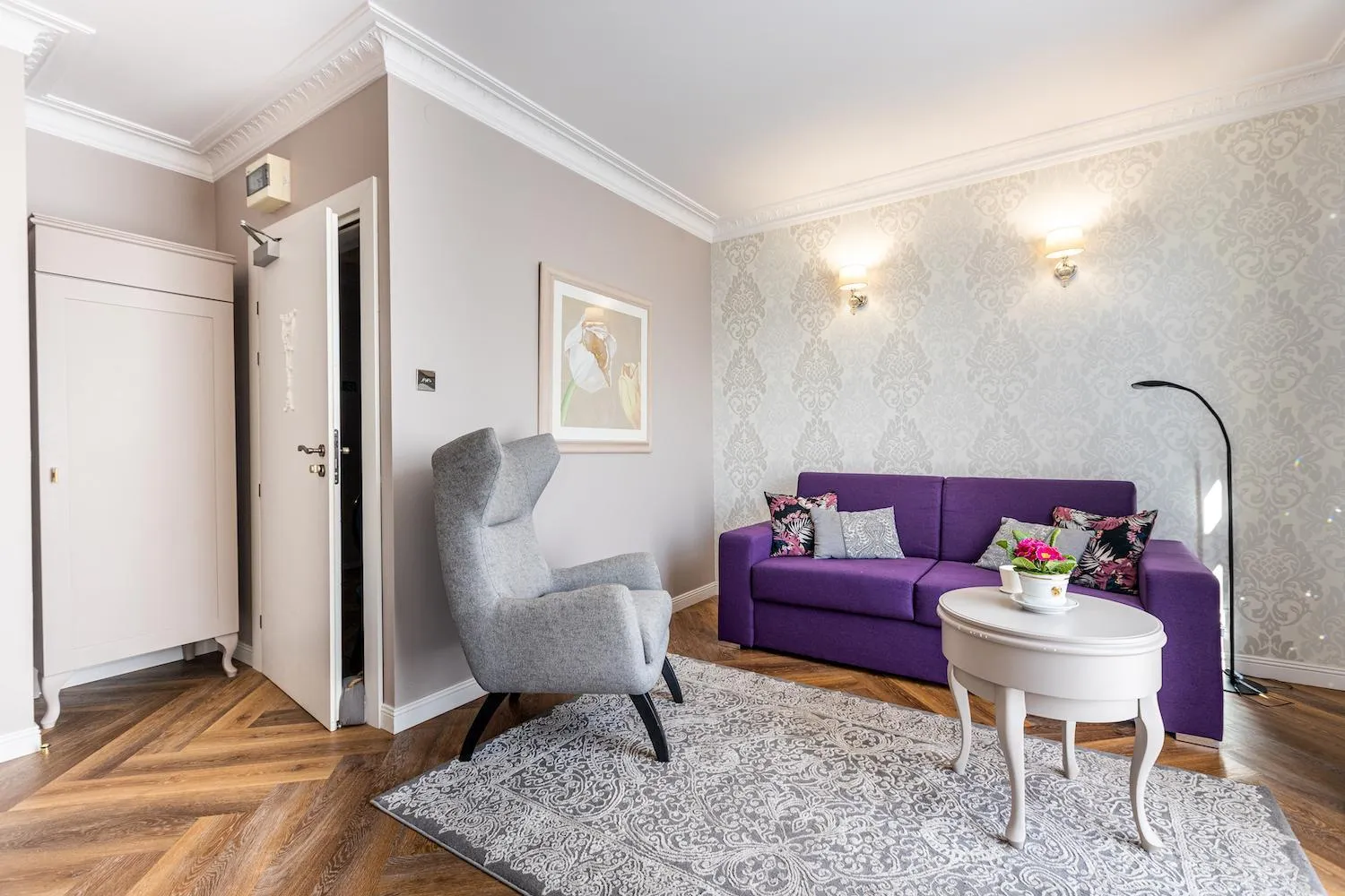 Living room in Villa Antonina