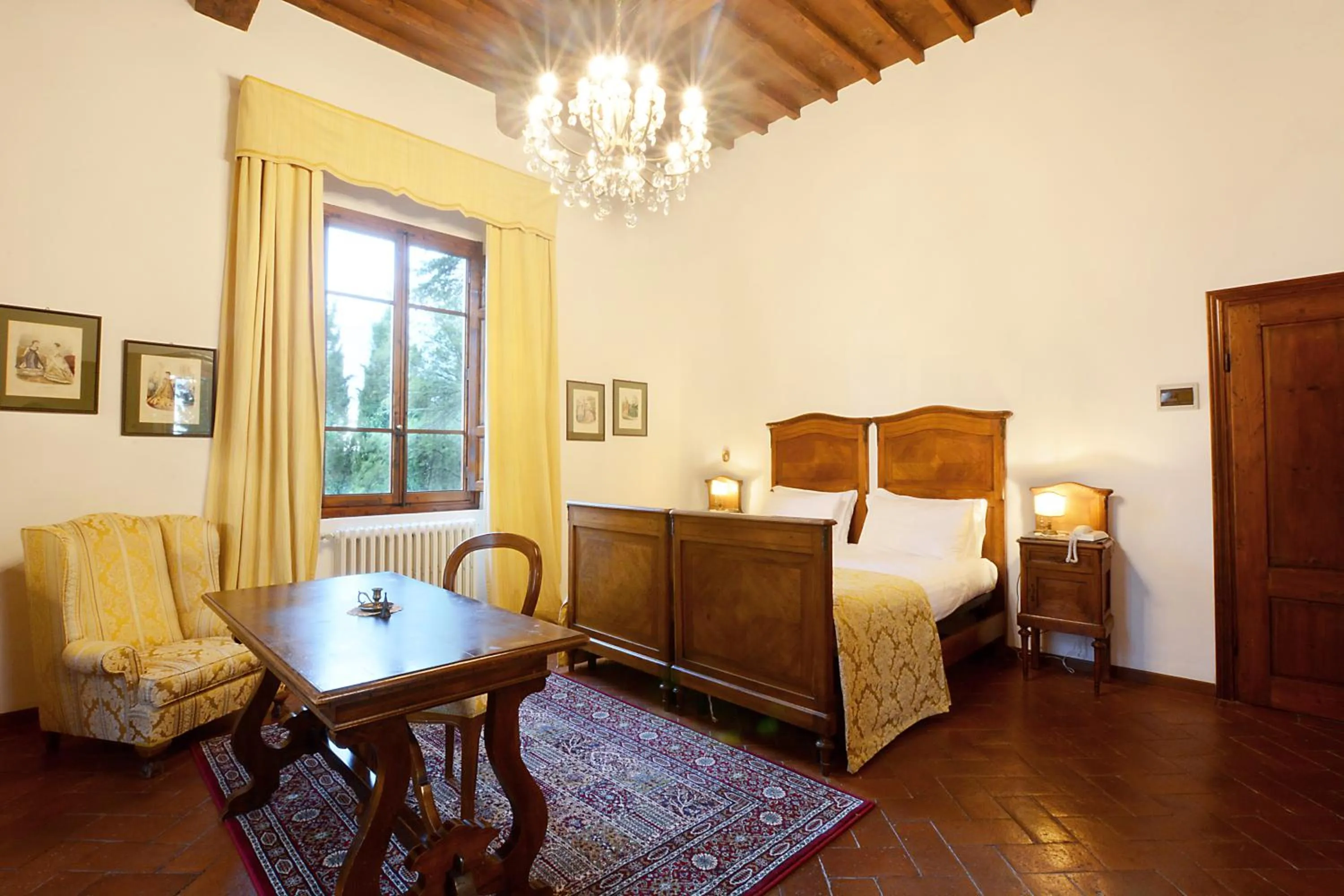Bedroom, Bed in Relais Fattoria Valle