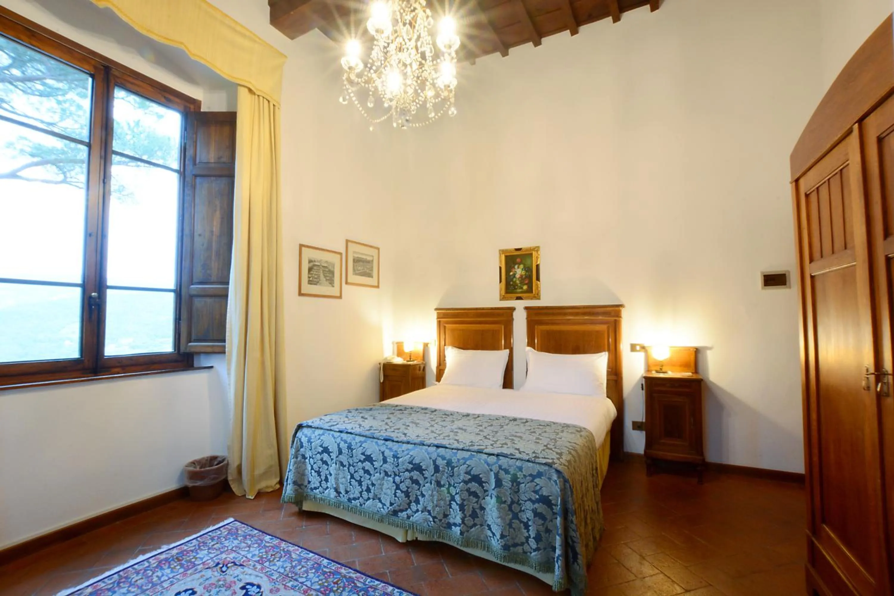 Bedroom, Bed in Relais Fattoria Valle