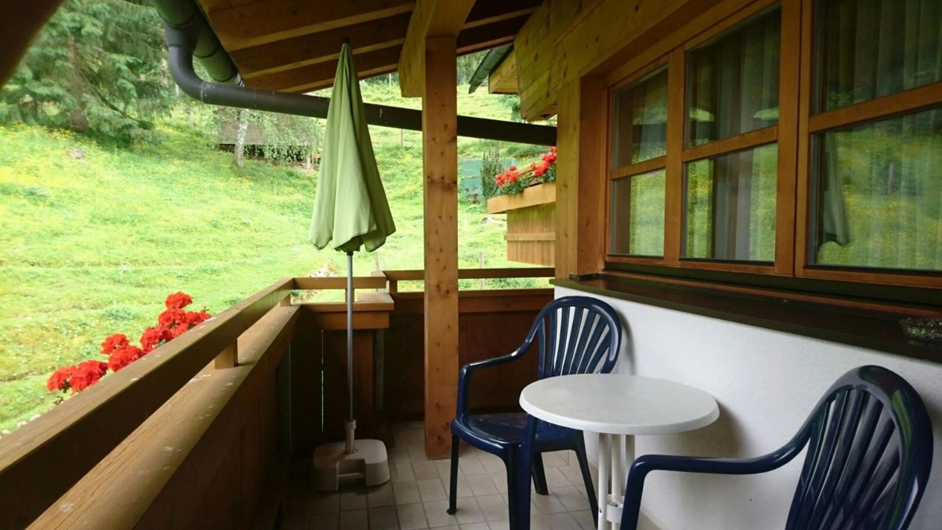 Balcony/Terrace in Appartementhotel Hechenberg