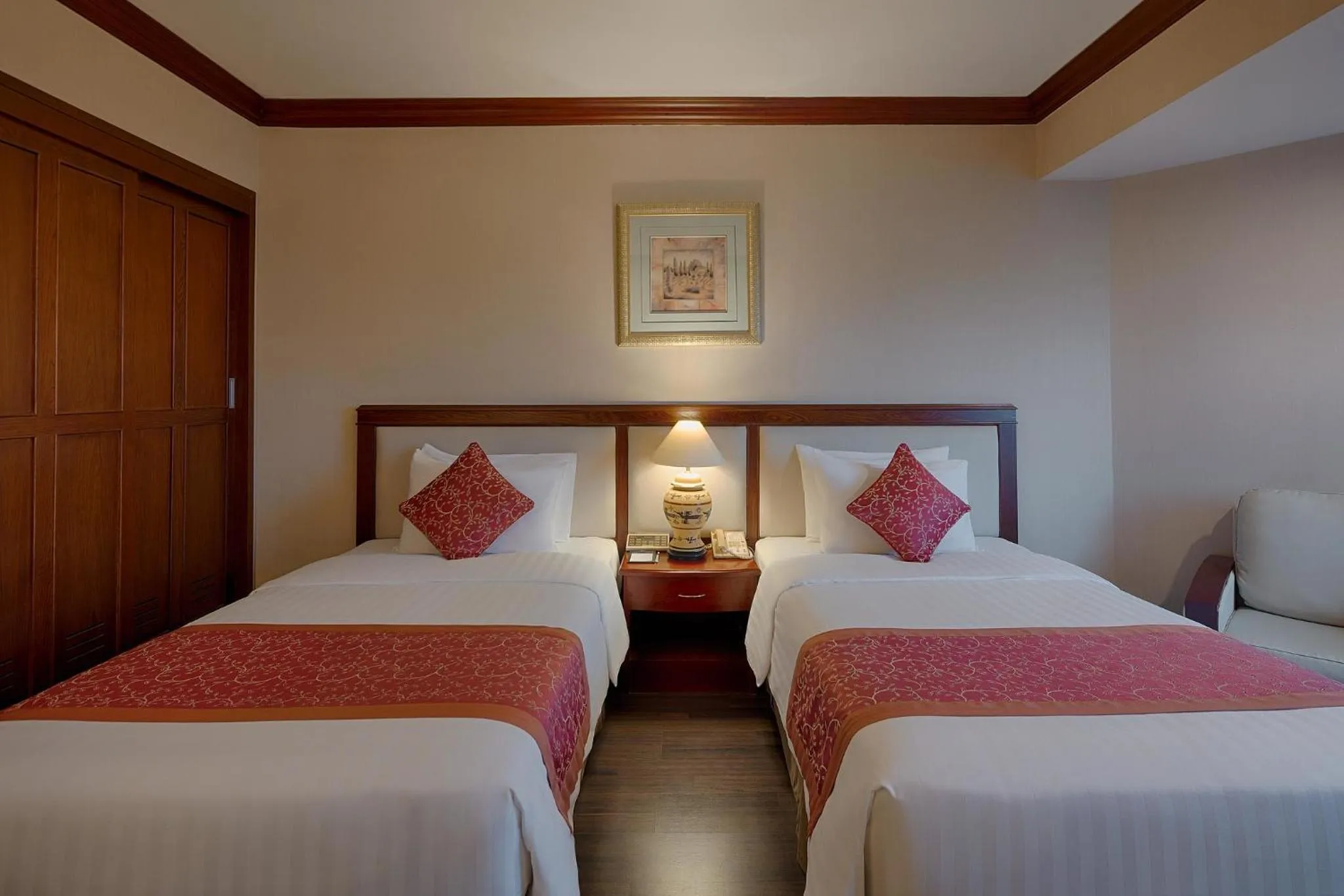 Bed in Halong Plaza Hotel