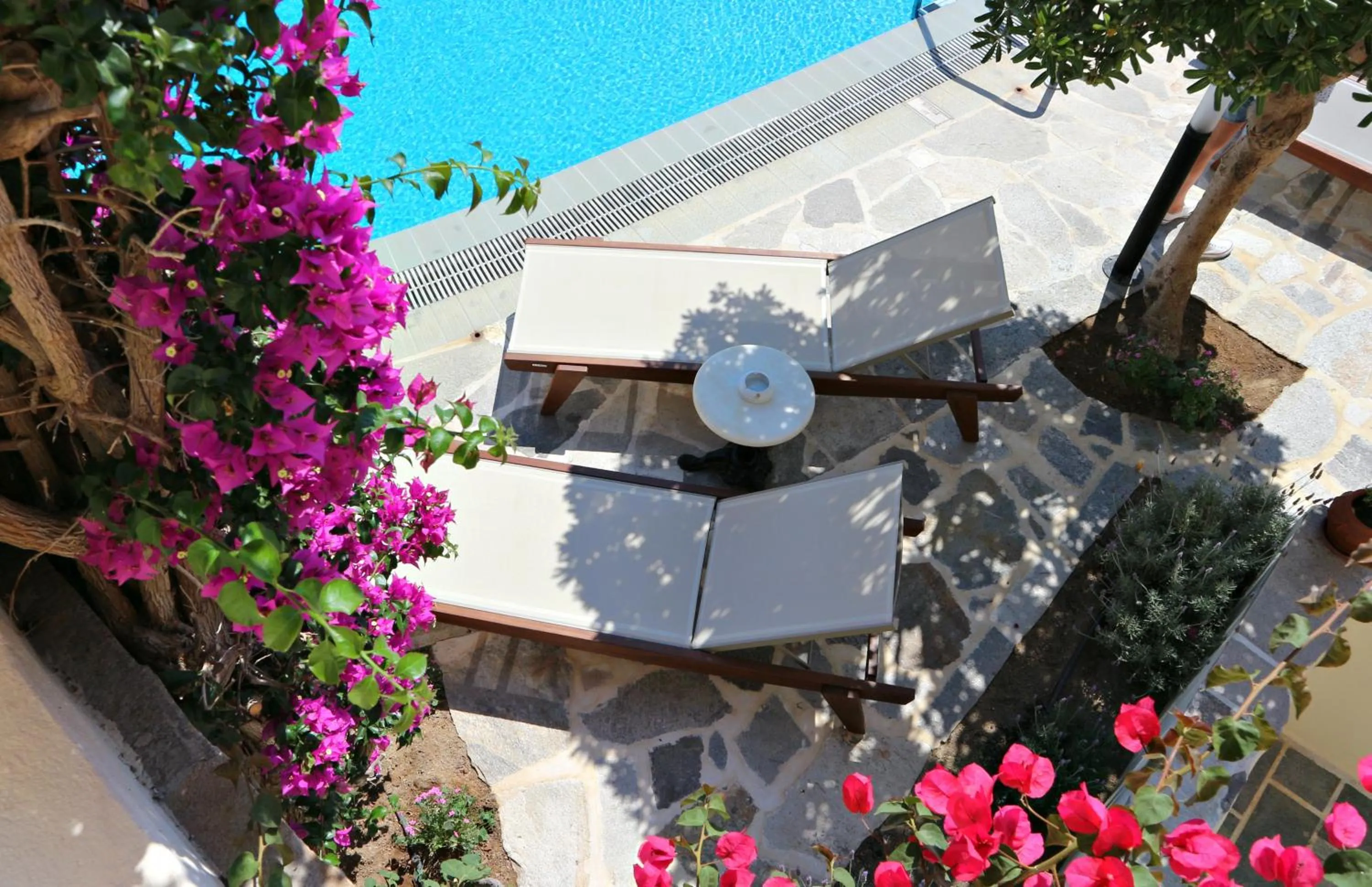 Patio in Proteas Hotel & Suites