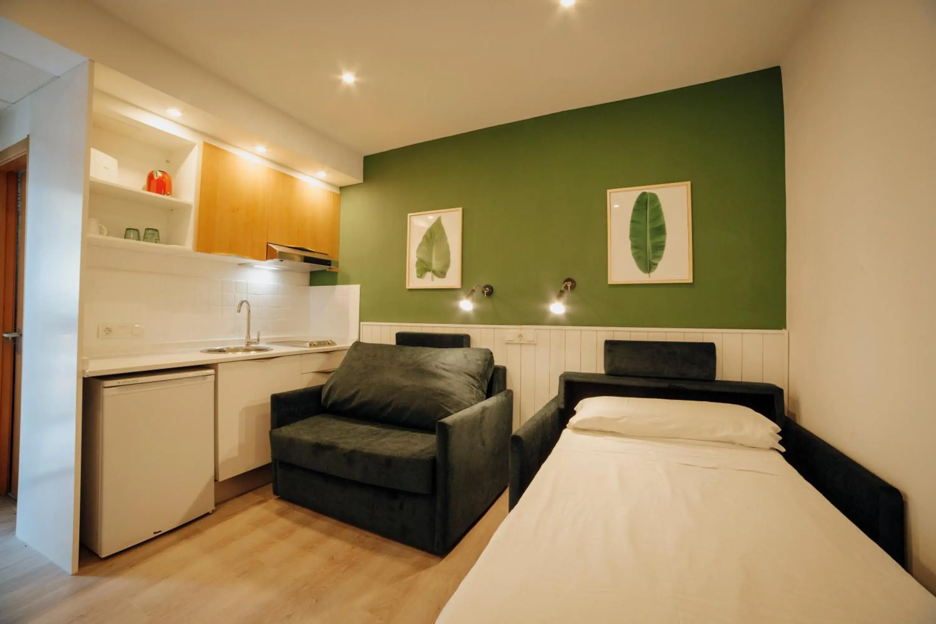 Bed in Apartamentos Palm Court Bed in Apartamentos Palm Court