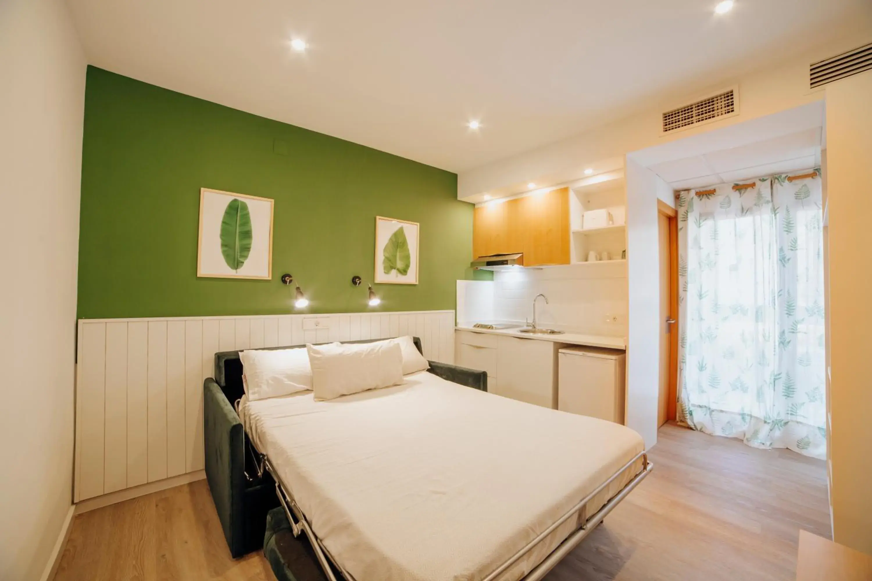 Bed in Apartamentos Palm Court Bed in Apartamentos Palm Court