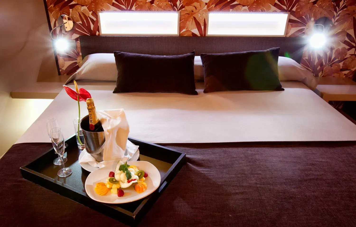 Bed in Hotel Allon Mediterrania Bed in Hotel Allon Mediterrania