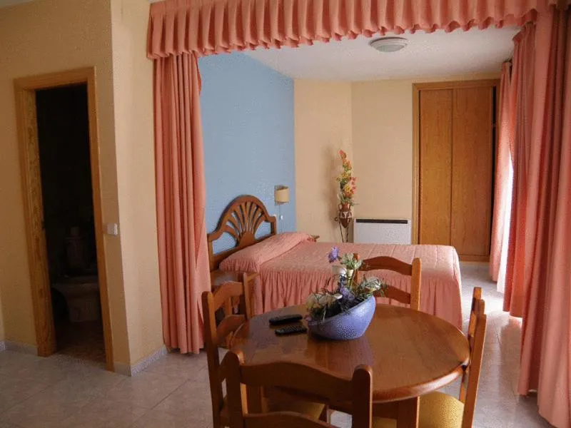 Bed in Hotel Laberinto