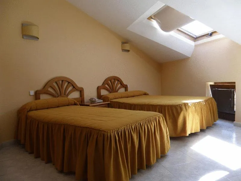 Bed in Hotel Laberinto