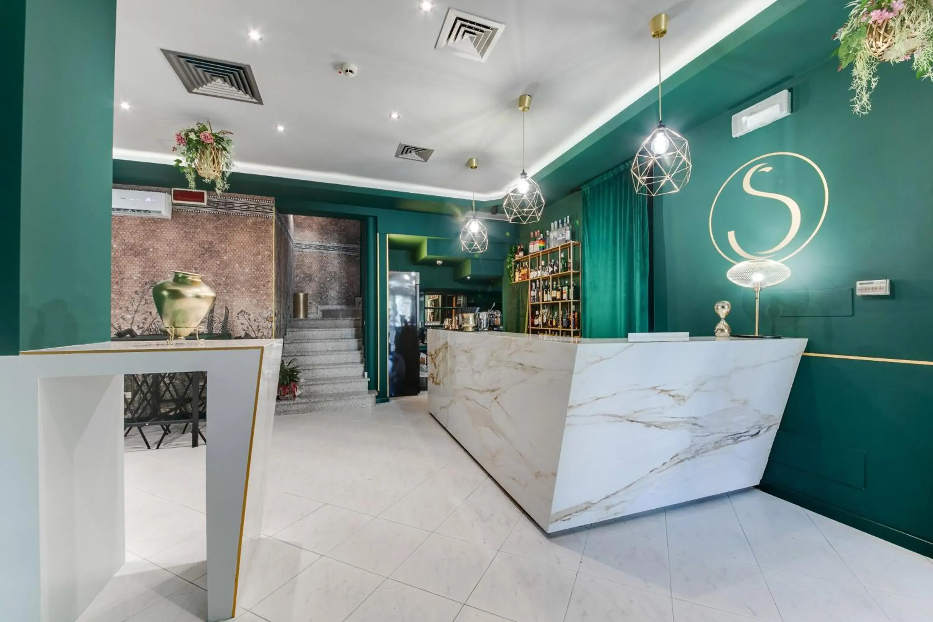 Lobby or reception in Hotel Sorriso Lobby or reception in Hotel Sorriso