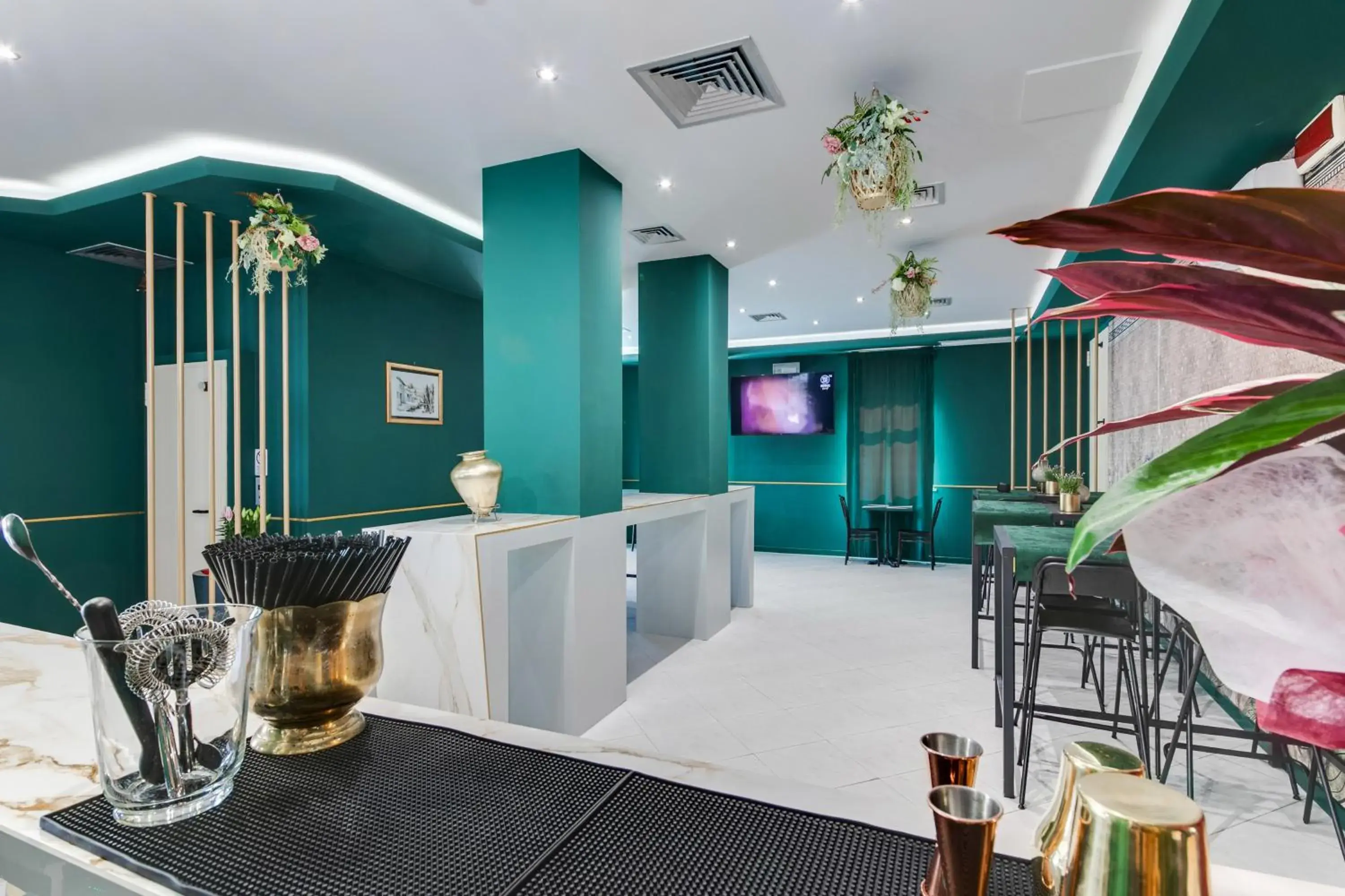 Lobby or reception in Hotel Sorriso Lobby or reception in Hotel Sorriso