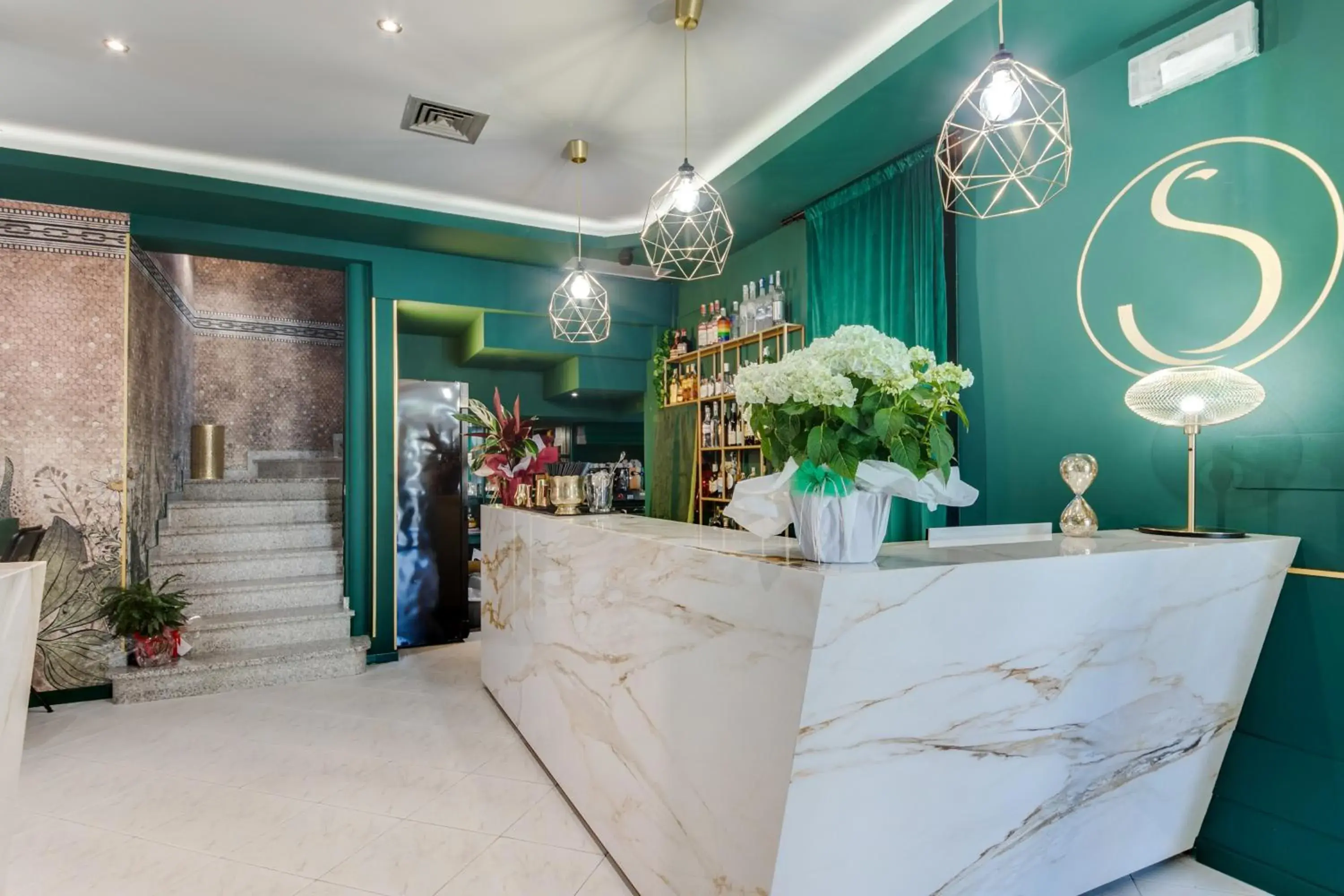 Lobby or reception in Hotel Sorriso Lobby or reception in Hotel Sorriso