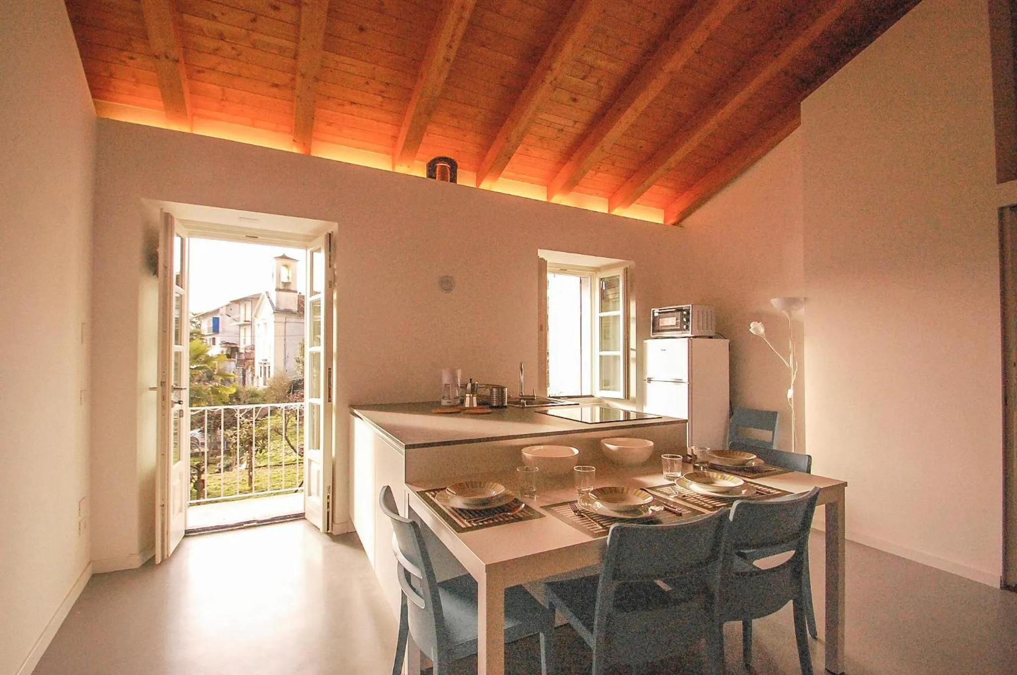 Kitchen or kitchenette in Rustico Moderno