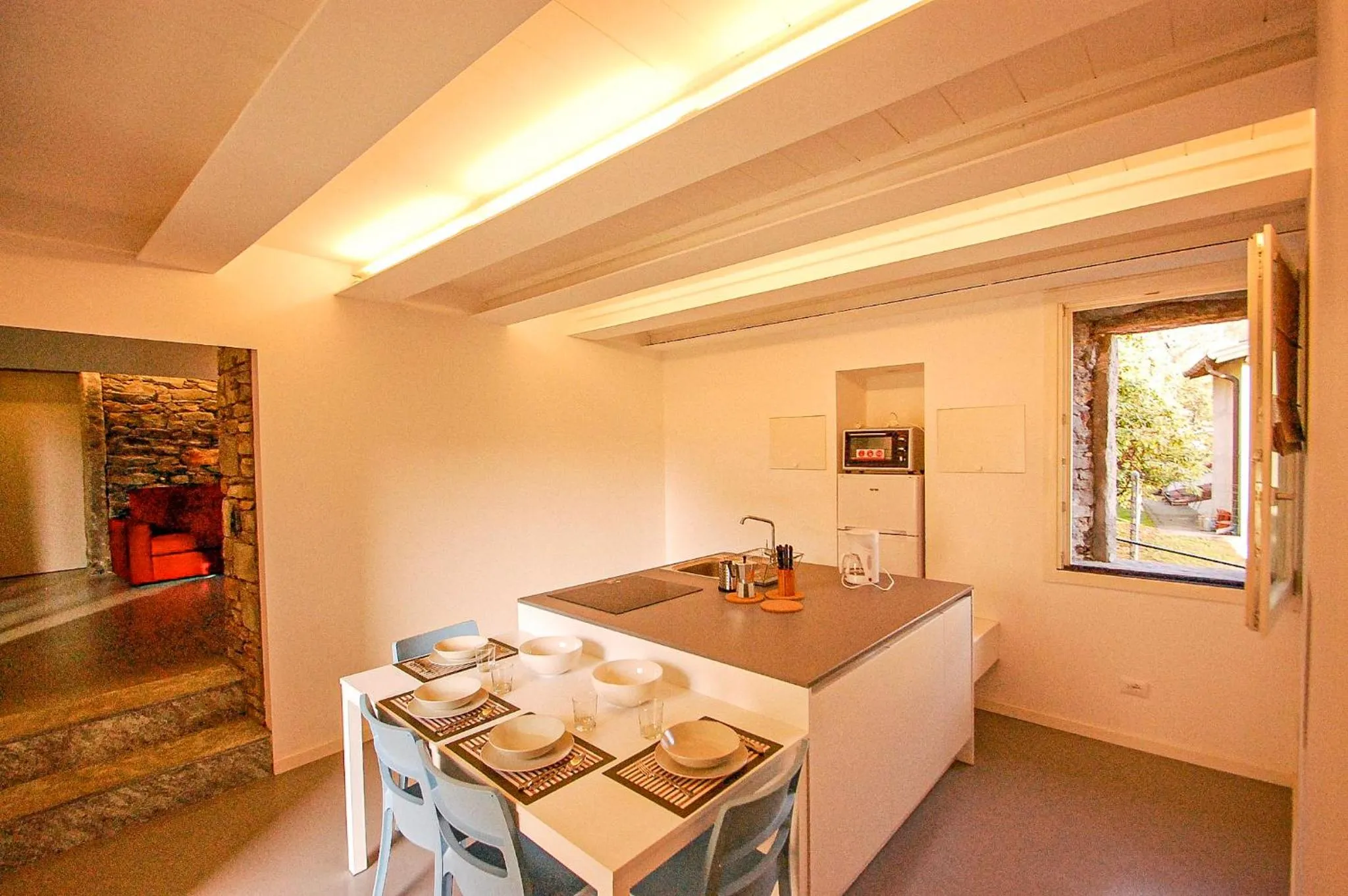 Kitchen or kitchenette in Rustico Moderno
