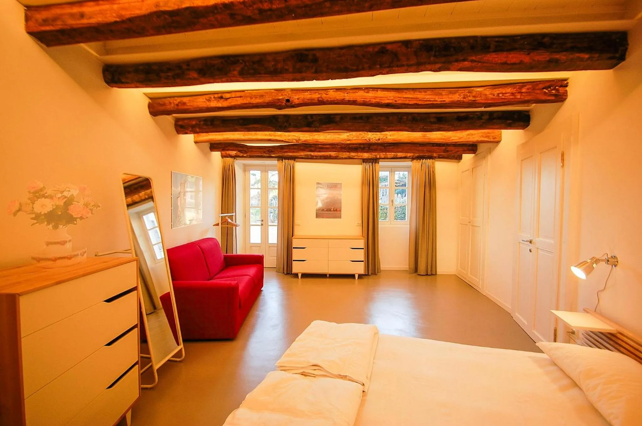 Bed in Rustico Moderno