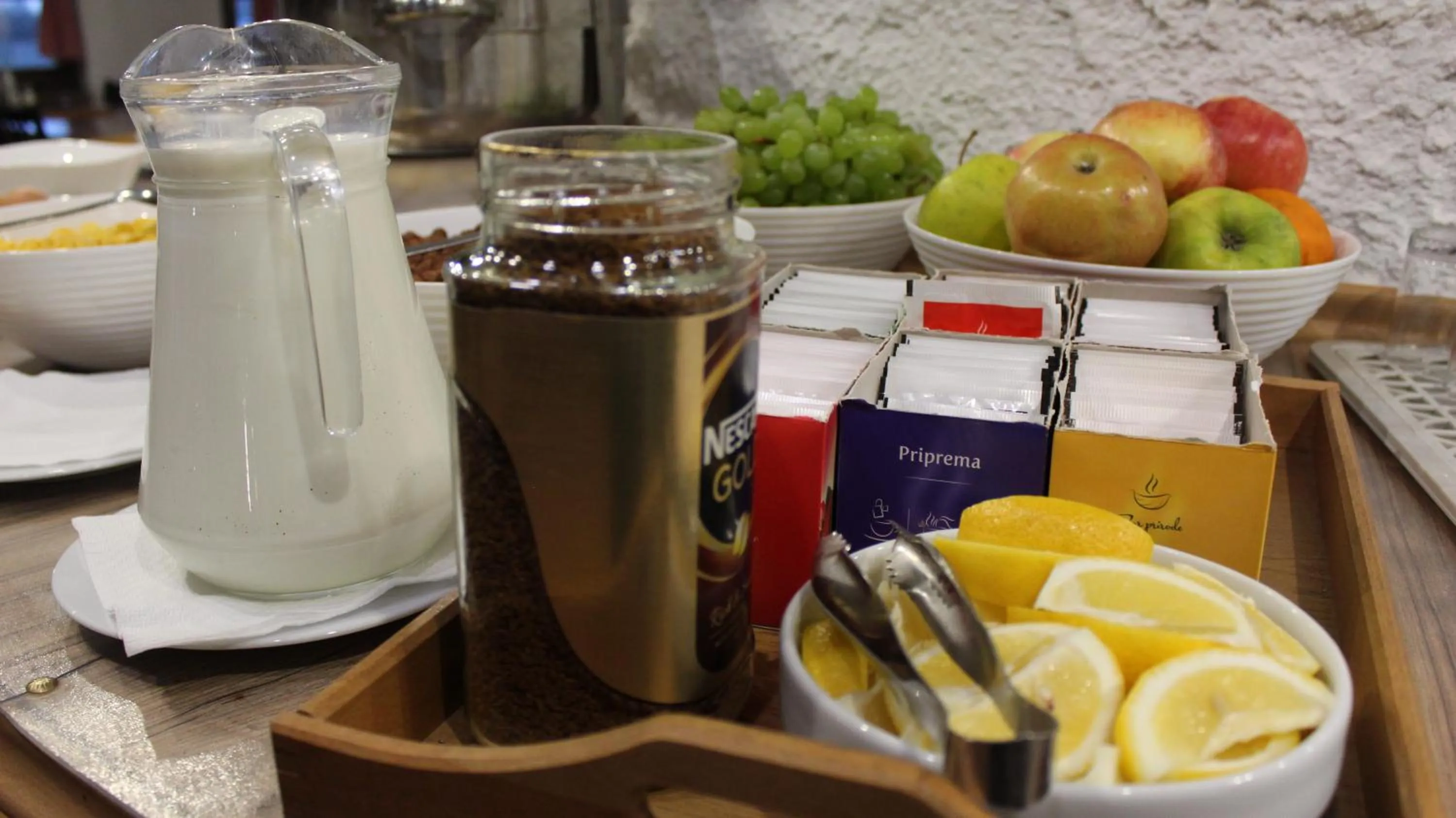 Food and drinks in Resort Big House Plitvička jezera