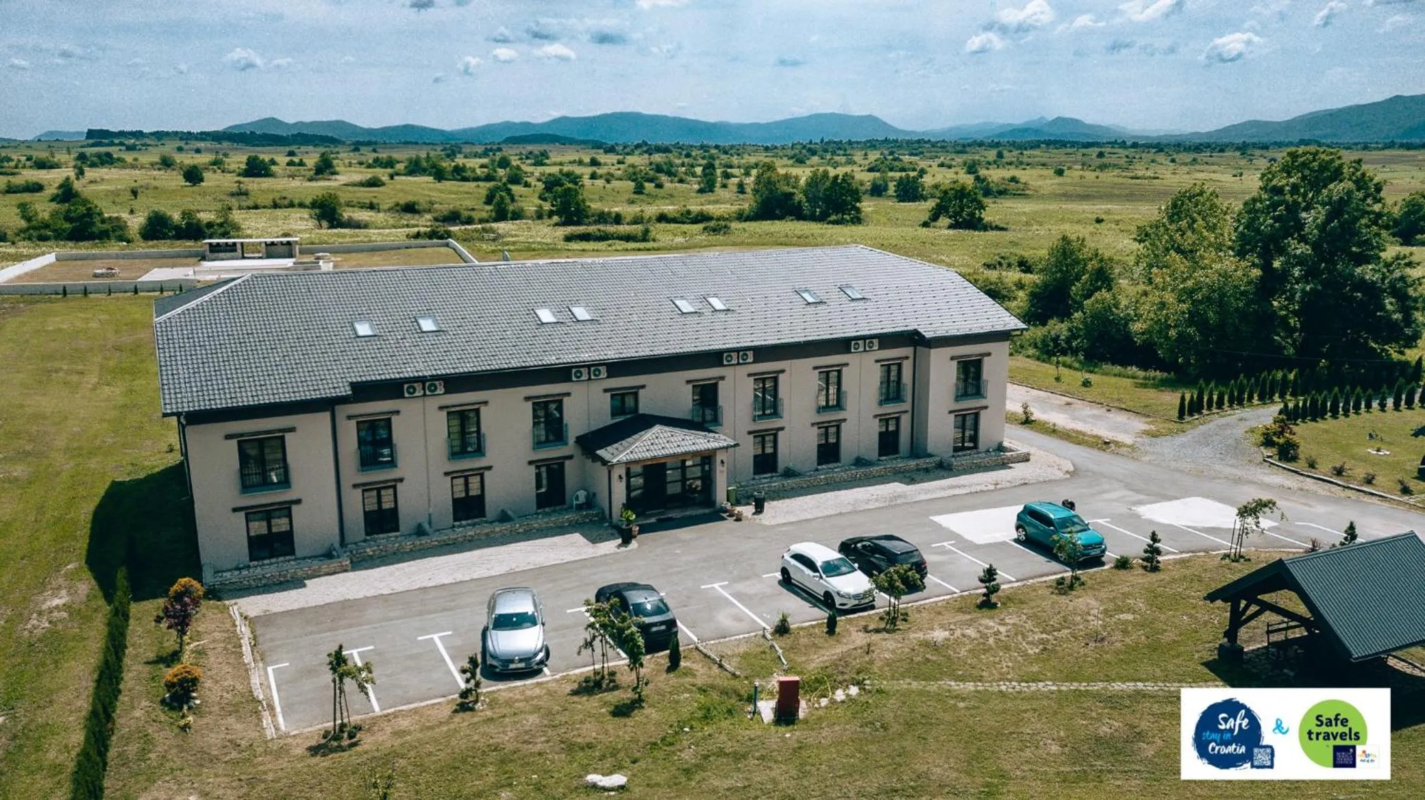 Property building in Resort Big House Plitvička jezera
