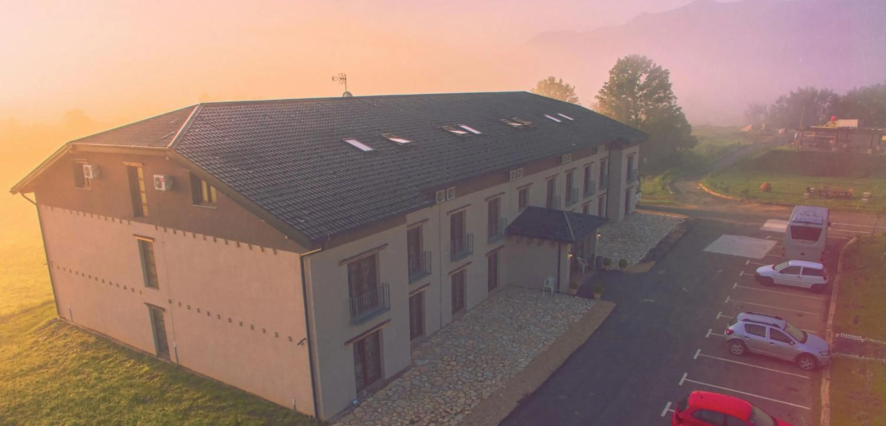 Bird's eye view in Resort Big House Plitvička jezera