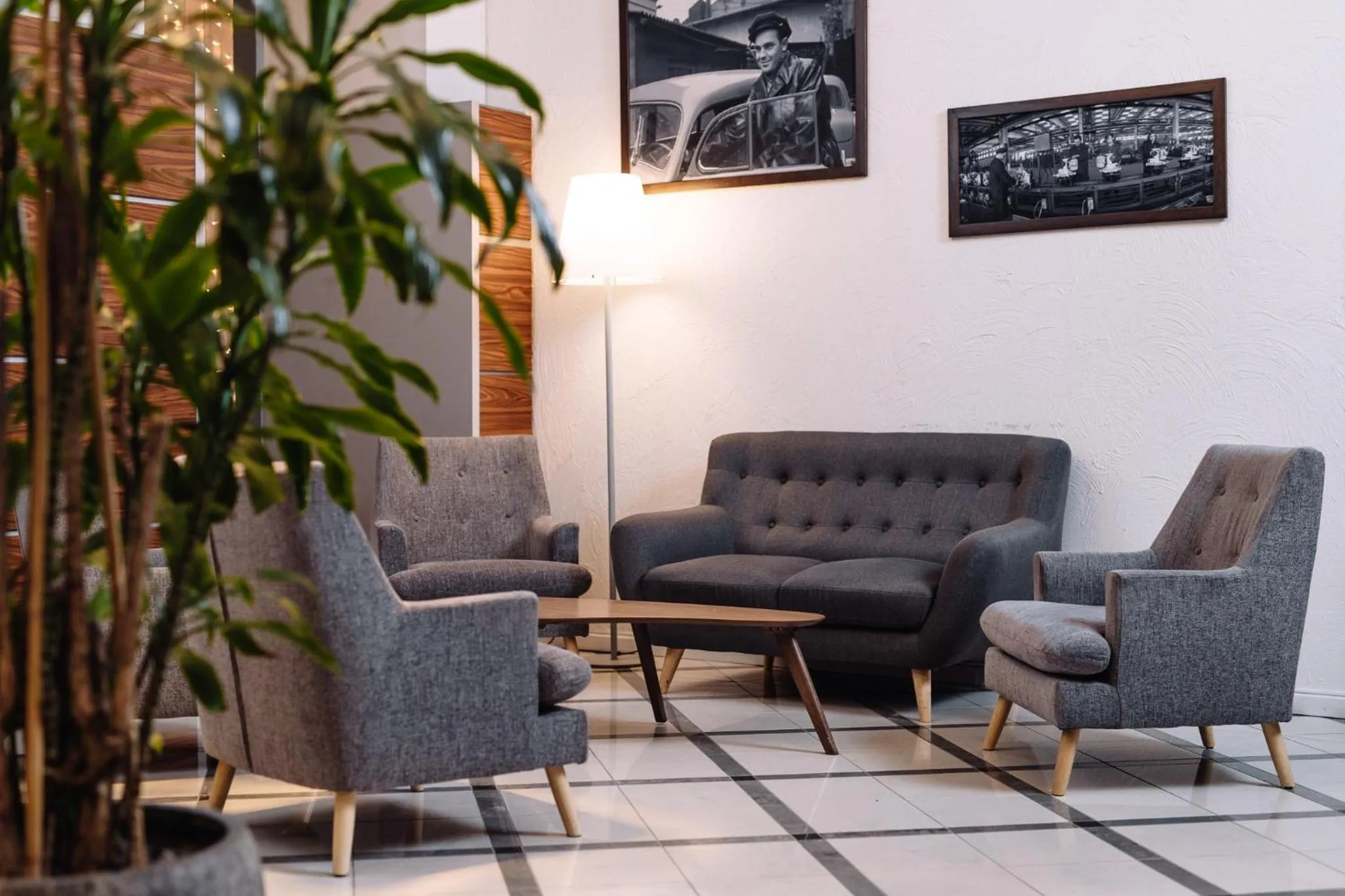 Seating area in Hestia Hotel Ilmarine