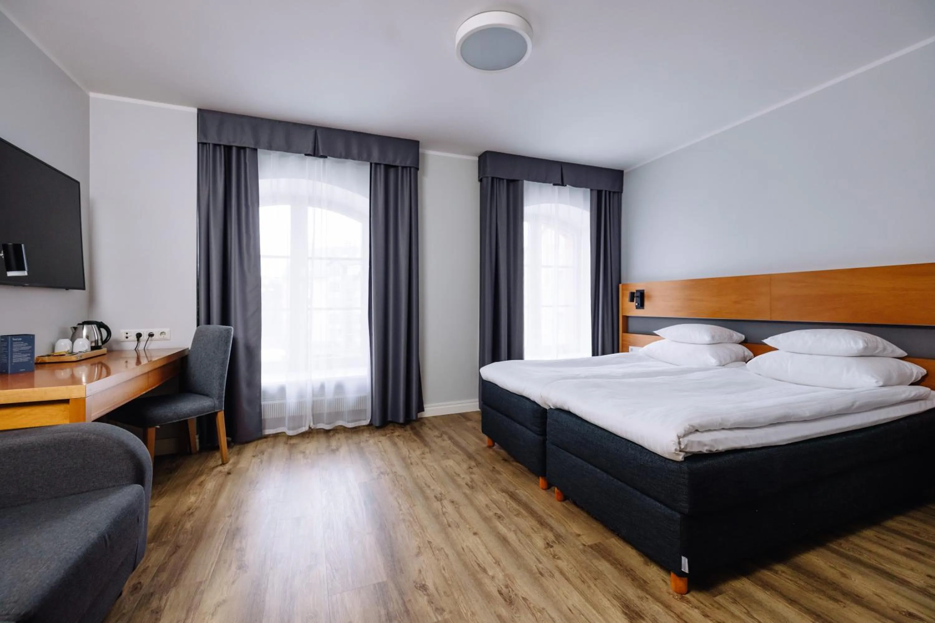 Photo of the whole room, Bed in Hestia Hotel Ilmarine