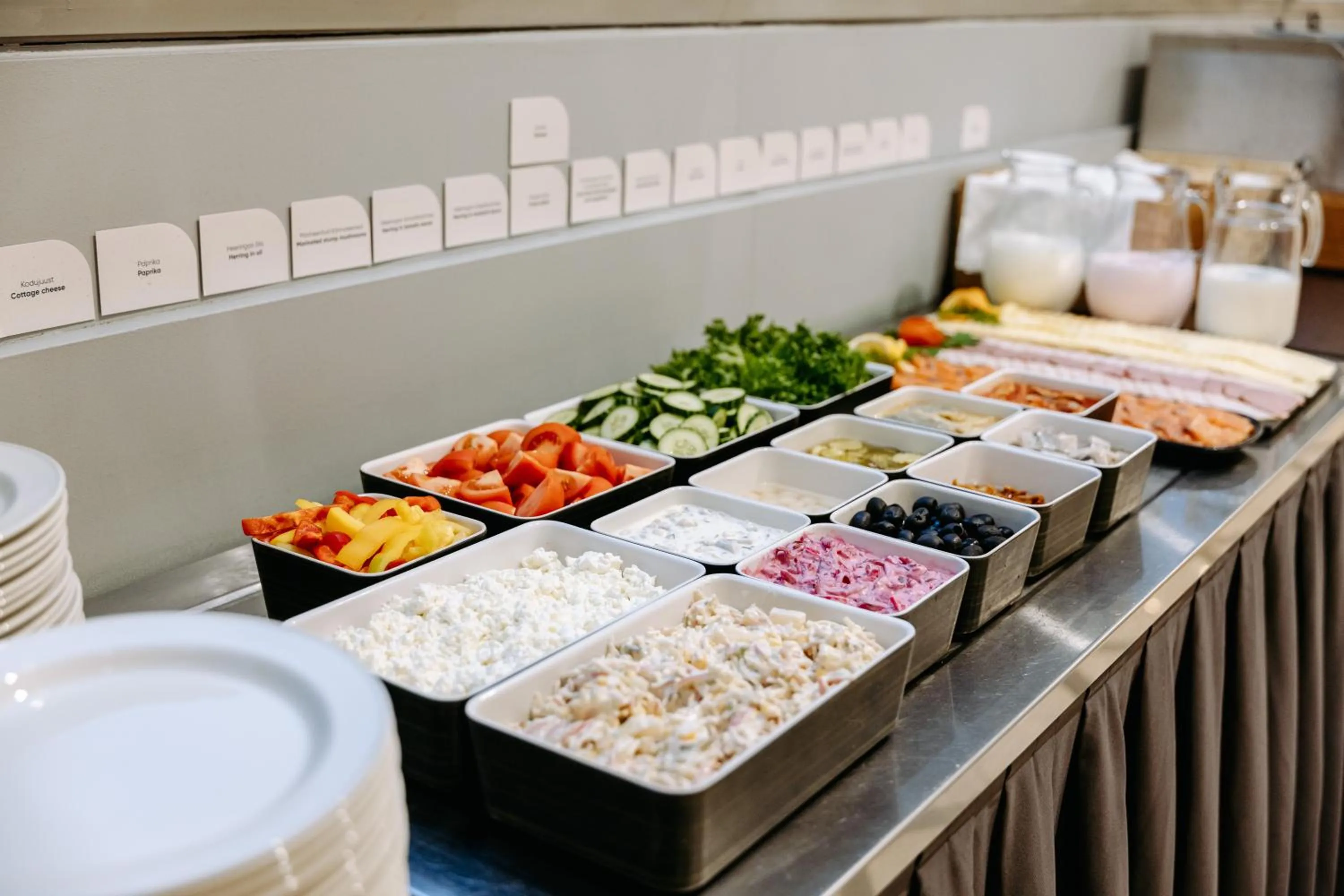 Breakfast in Hestia Hotel Ilmarine