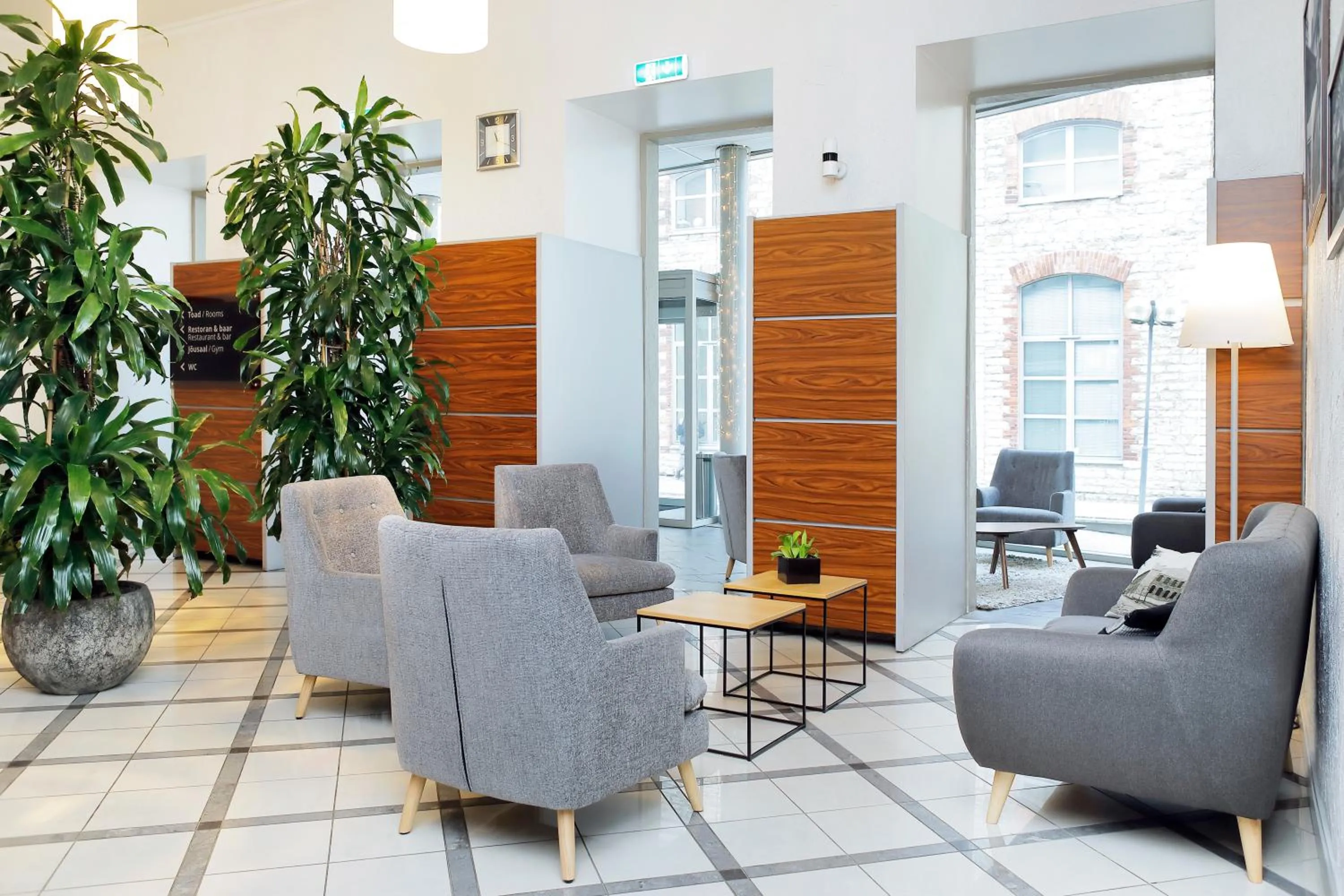 Seating area in Hestia Hotel Ilmarine
