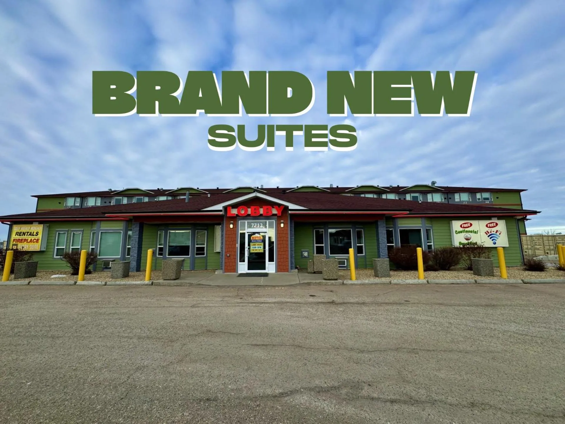 Property building in Western Budget Motel Leduc #3