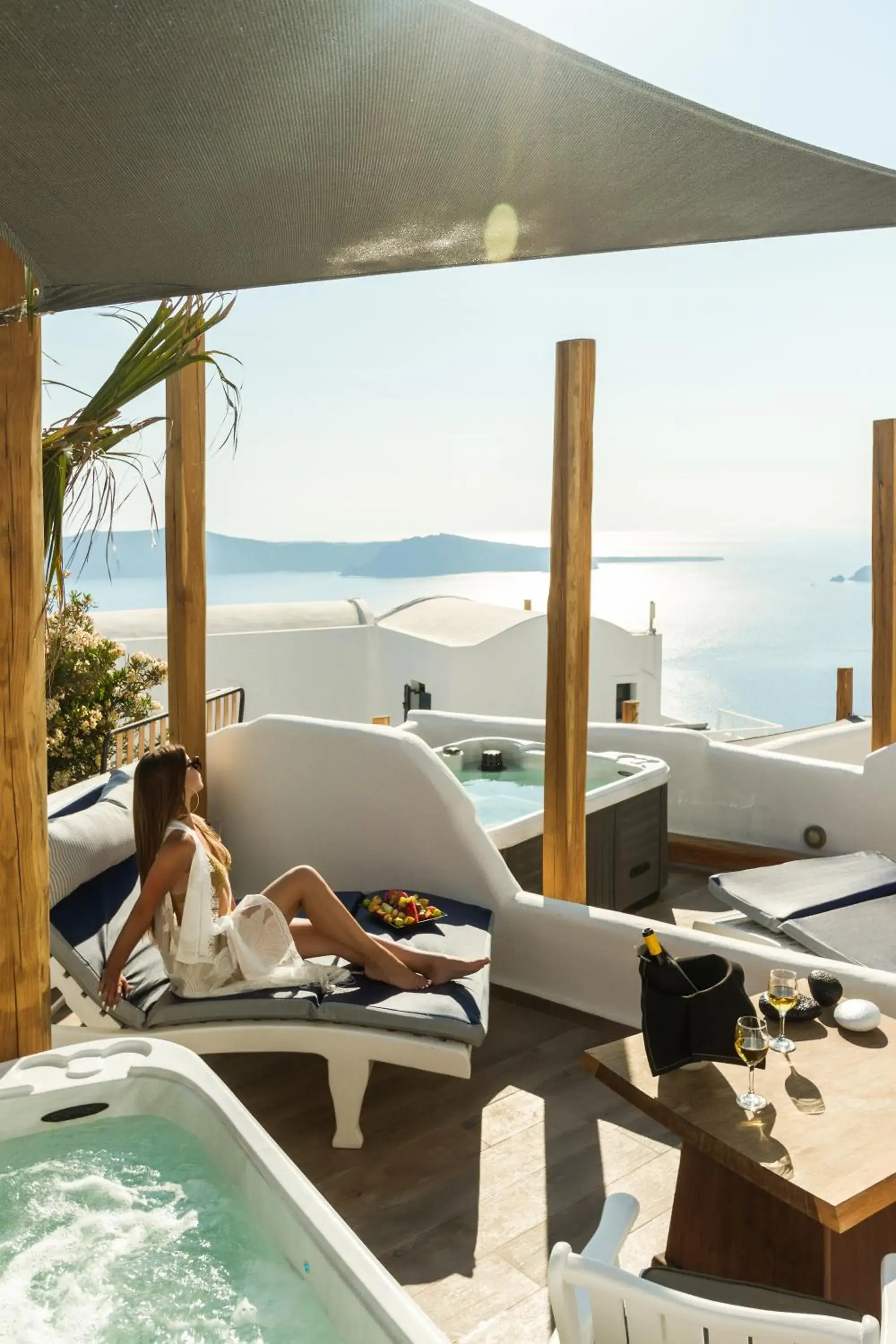 sunbed in Amaze Suites sunbed in Amaze Suites