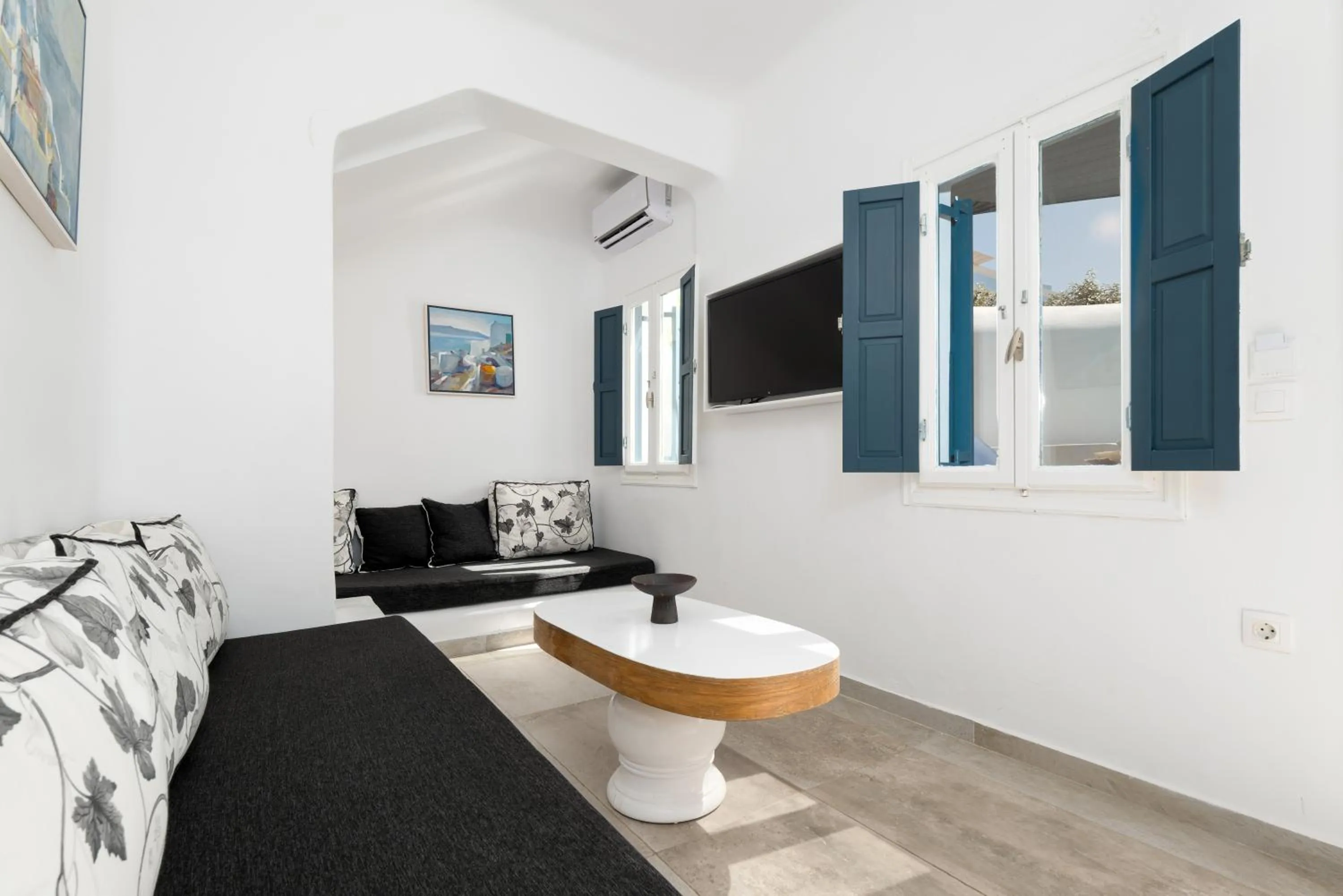 Living room in Amaze Suites