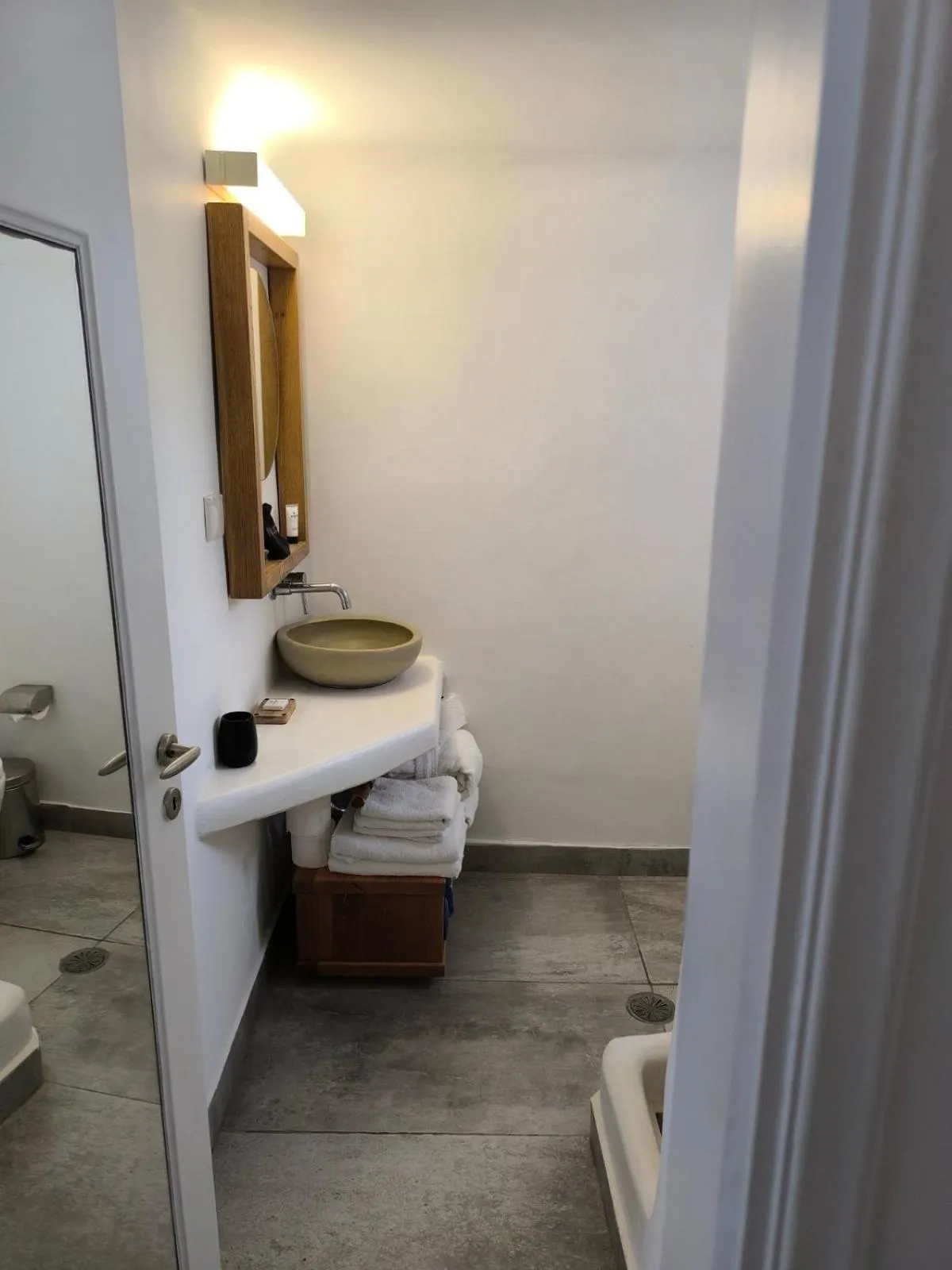 Bathroom in Amaze Suites