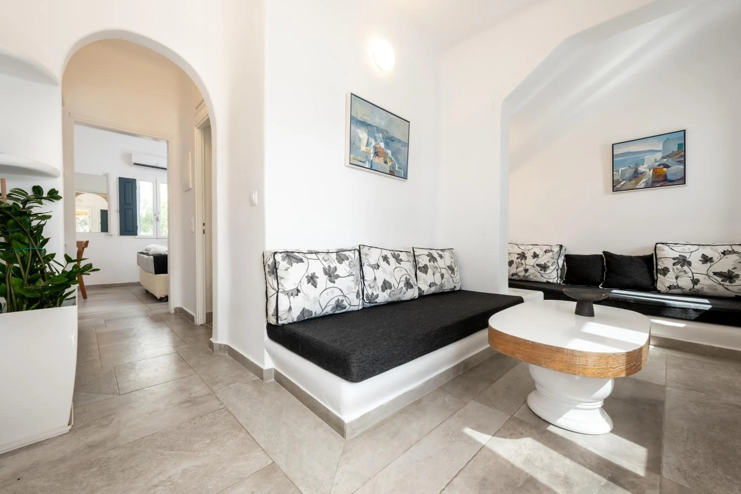 Living room in Amaze Suites