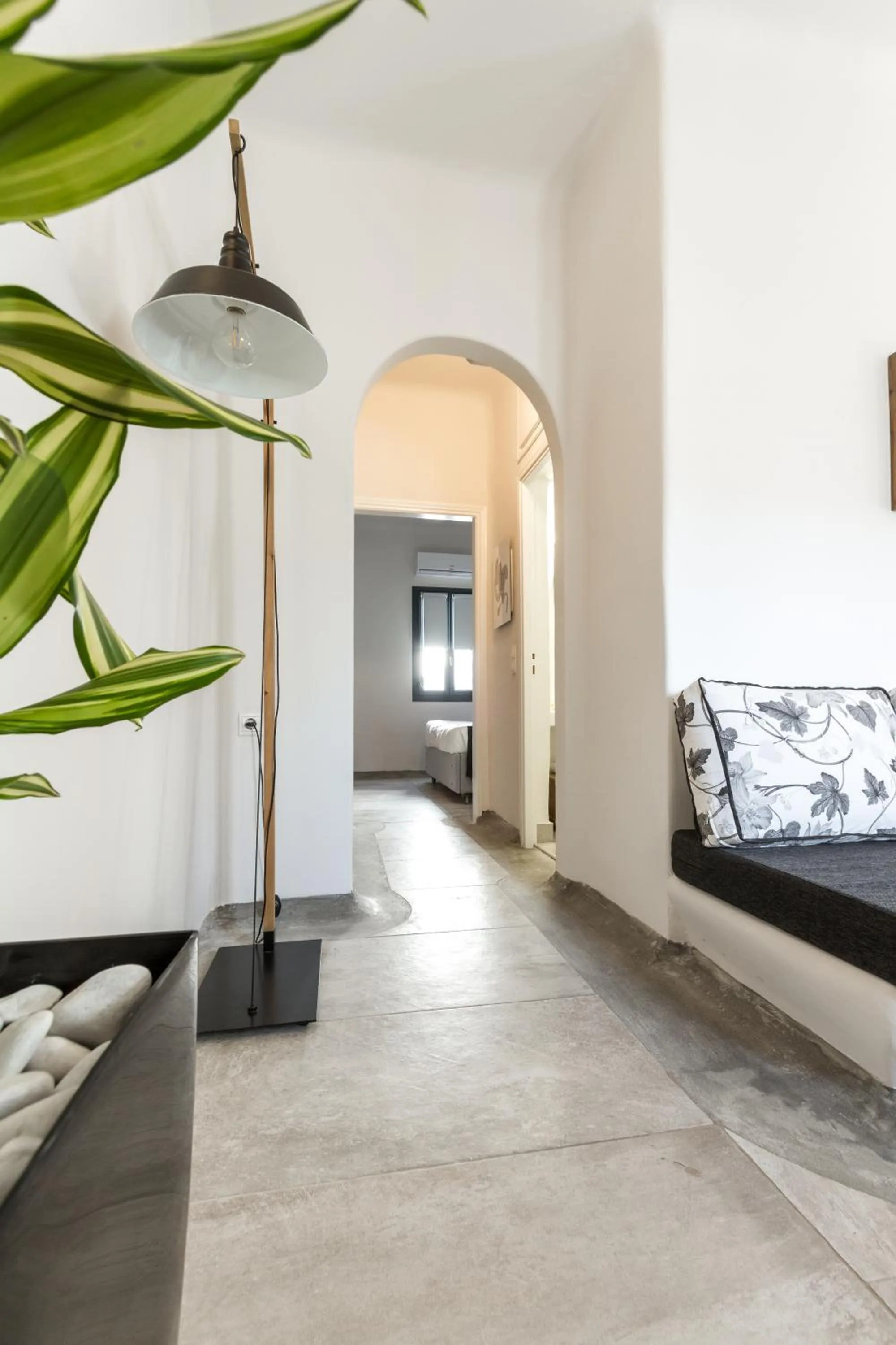 Living room, Bed in Amaze Suites