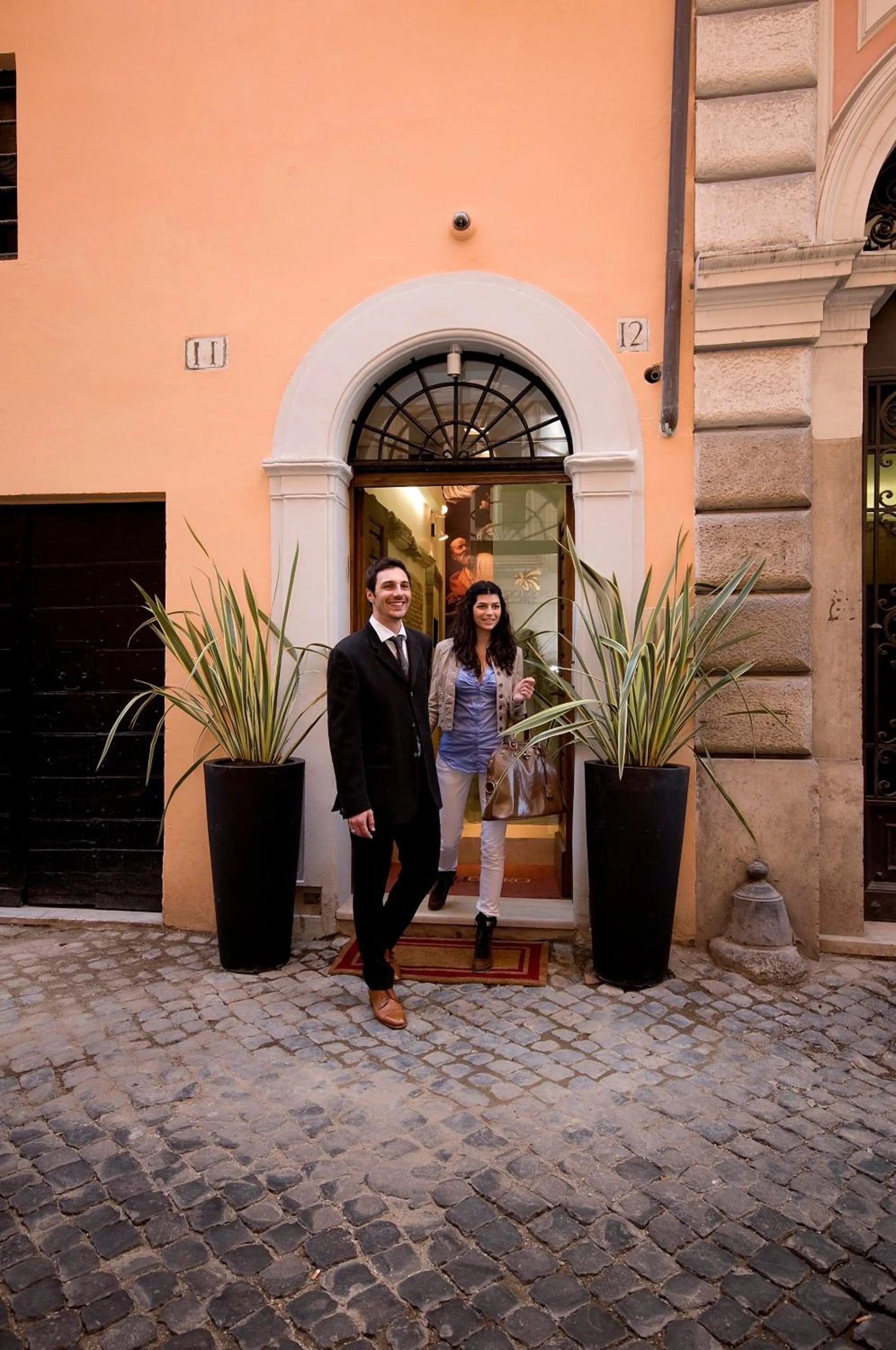 Facade/entrance in Gigli D'Oro Suite